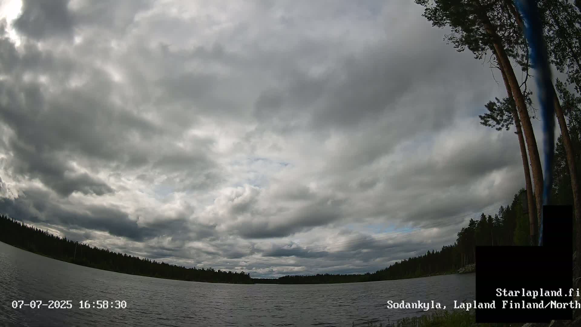 Sodankyla, Aurora Boreails/Northern Lights  Live Cam -  Sodankylä, Northern Lapland (Pohjois-Lappi), Lapland (Lappi),Finland