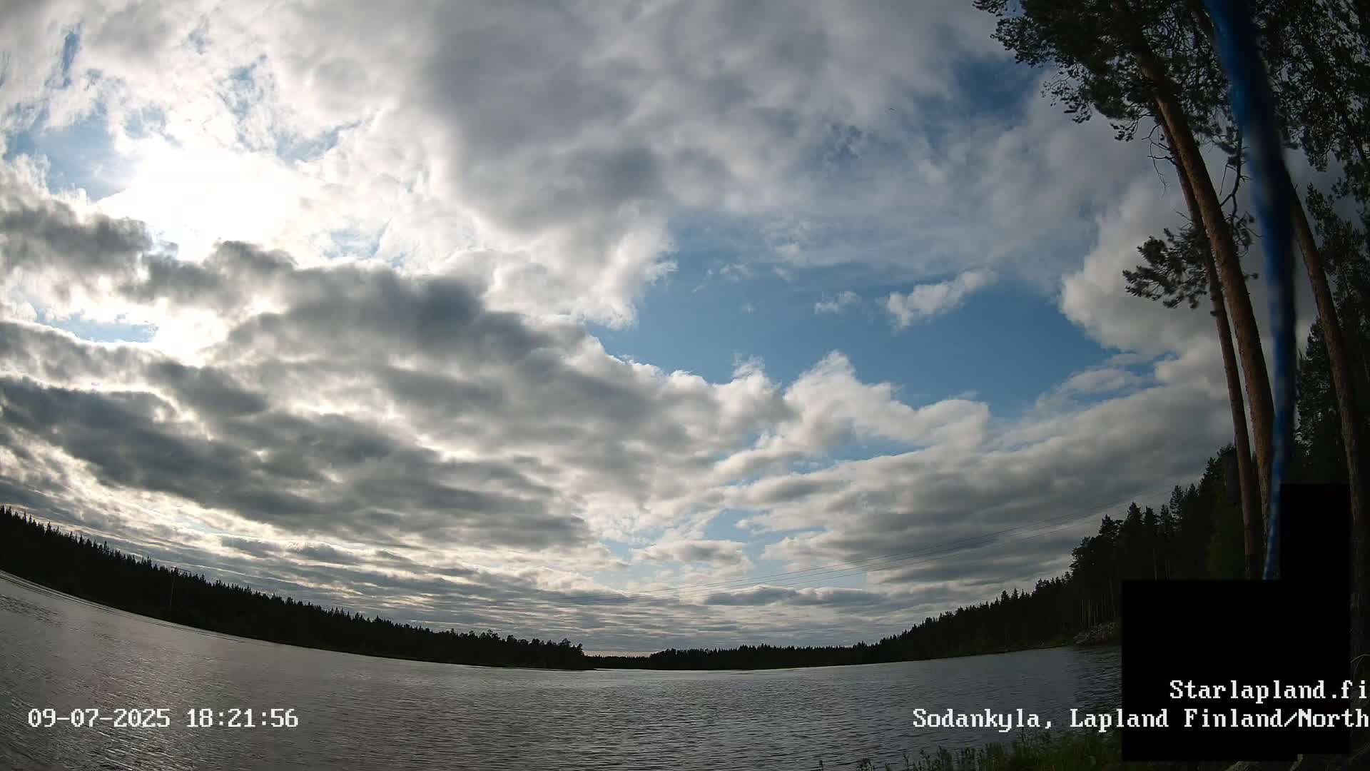 Sodankyla, Aurora Boreails/Northern Lights  Live Cam -  Sodankylä, Northern Lapland (Pohjois-Lappi), Lapland (Lappi),Finland