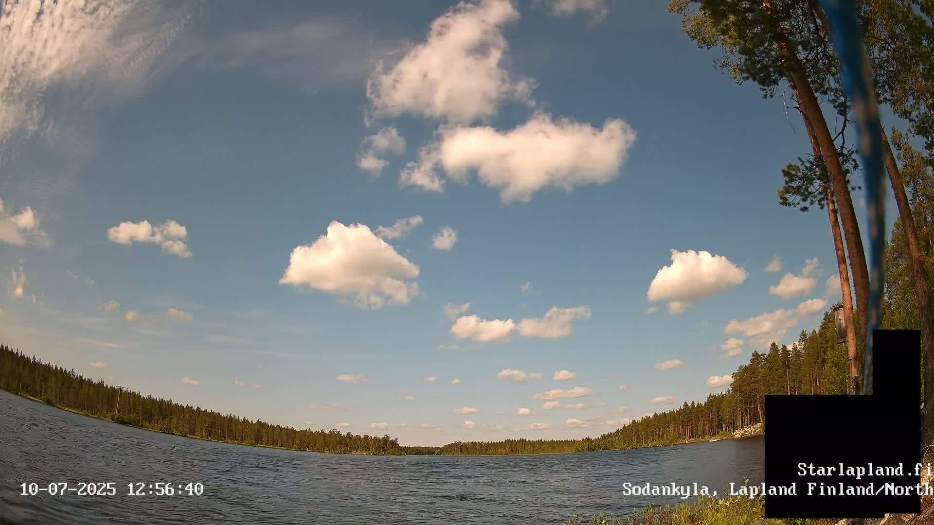 Sodankyla, Aurora Boreails/Northern Lights  Live Cam -  Sodankylä, Northern Lapland (Pohjois-Lappi), Lapland (Lappi),Finland