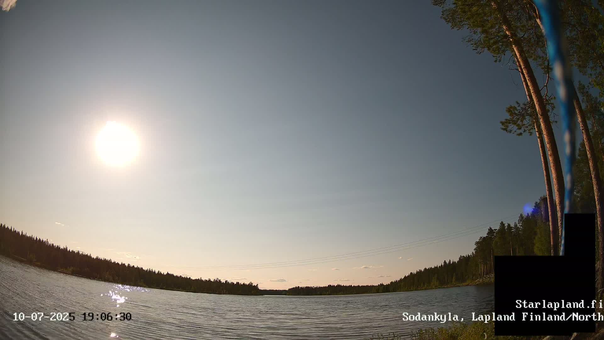 Sodankyla, Aurora Boreails/Northern Lights  Live Cam -  Sodankylä, Northern Lapland (Pohjois-Lappi), Lapland (Lappi),Finland