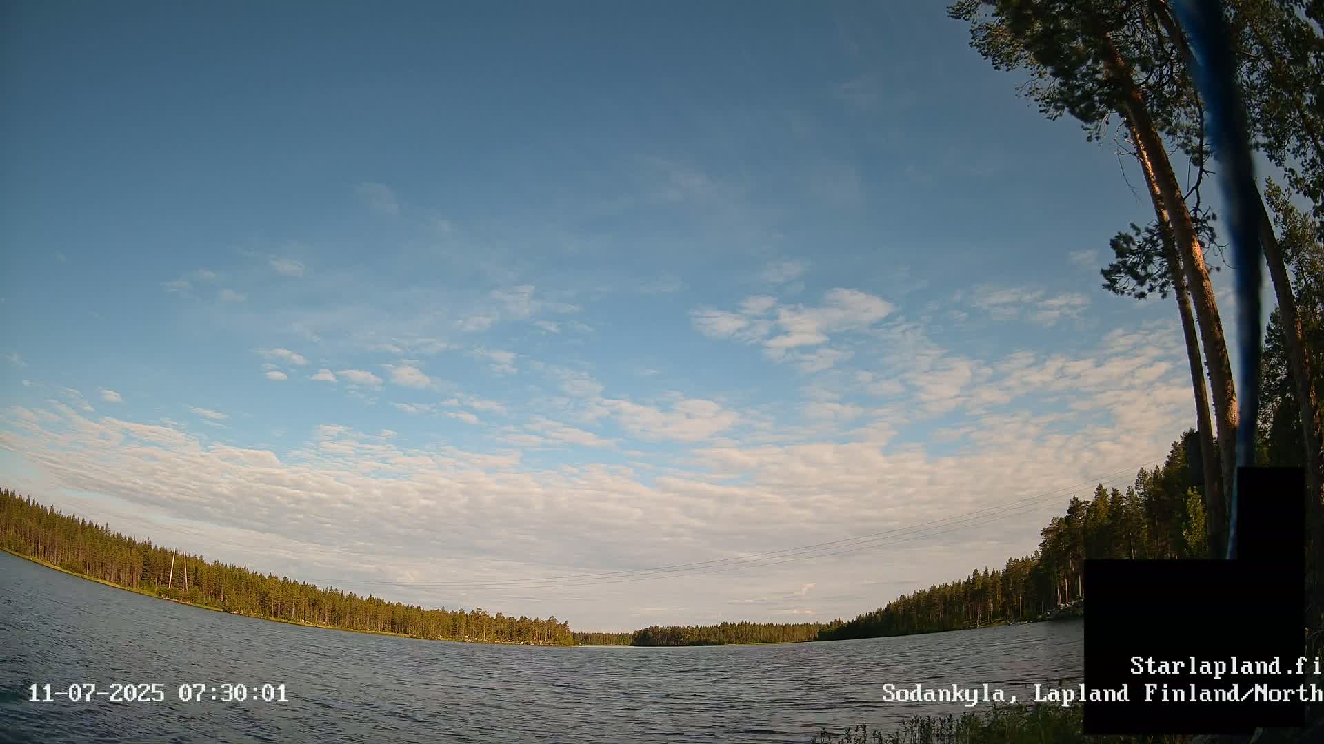 Sodankyla, Aurora Boreails/Northern Lights  Live Cam -  Sodankylä, Northern Lapland (Pohjois-Lappi), Lapland (Lappi),Finland
