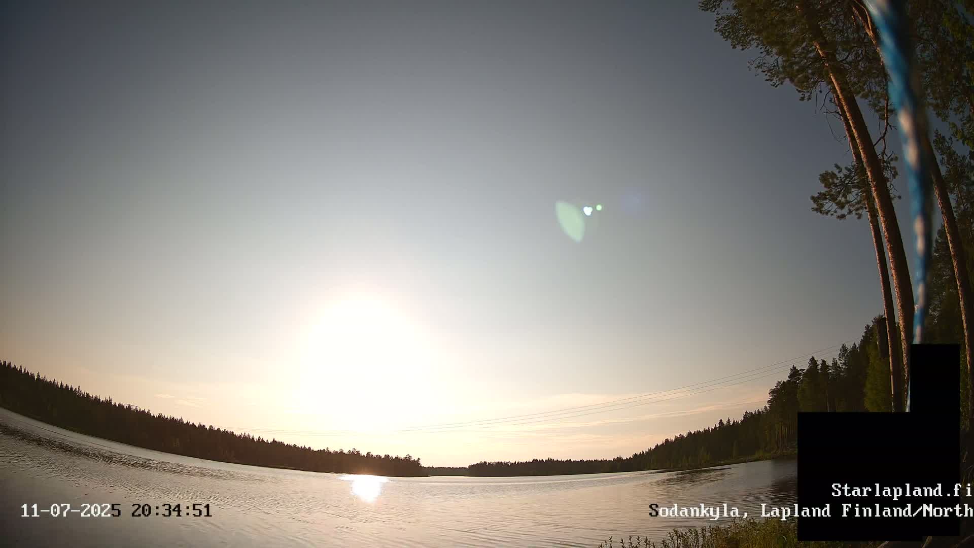 Sodankyla, Aurora Boreails/Northern Lights  Live Cam -  Sodankylä, Northern Lapland (Pohjois-Lappi), Lapland (Lappi),Finland