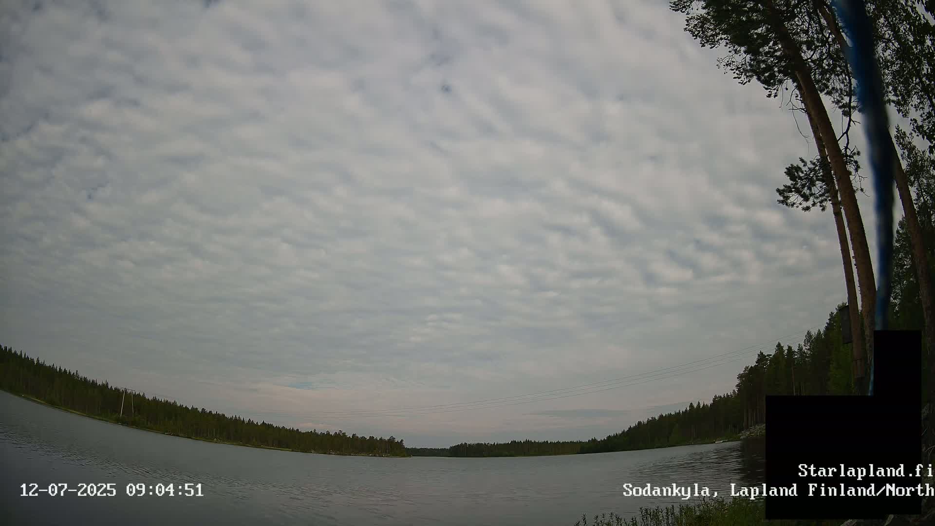 Sodankyla, Aurora Boreails/Northern Lights  Live Cam -  Sodankylä, Northern Lapland (Pohjois-Lappi), Lapland (Lappi),Finland