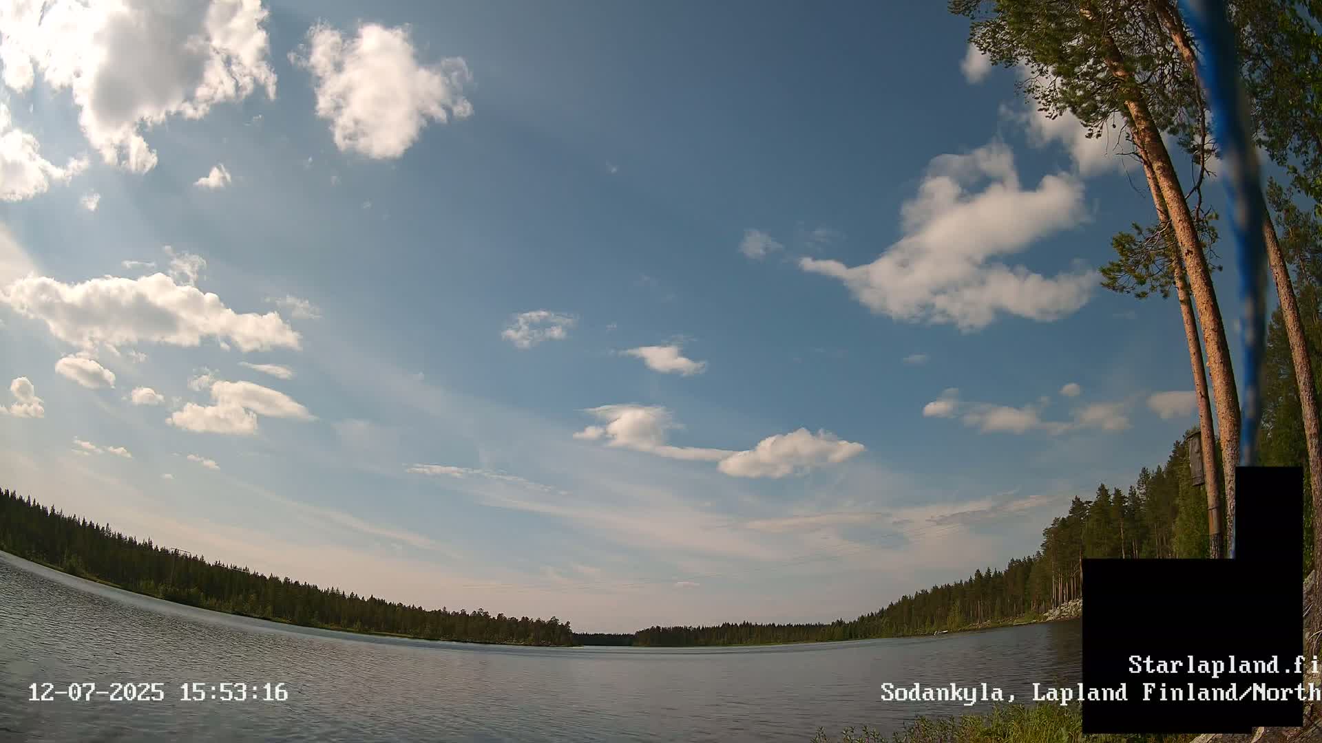 Sodankyla, Aurora Boreails/Northern Lights  Live Cam -  Sodankylä, Northern Lapland (Pohjois-Lappi), Lapland (Lappi),Finland