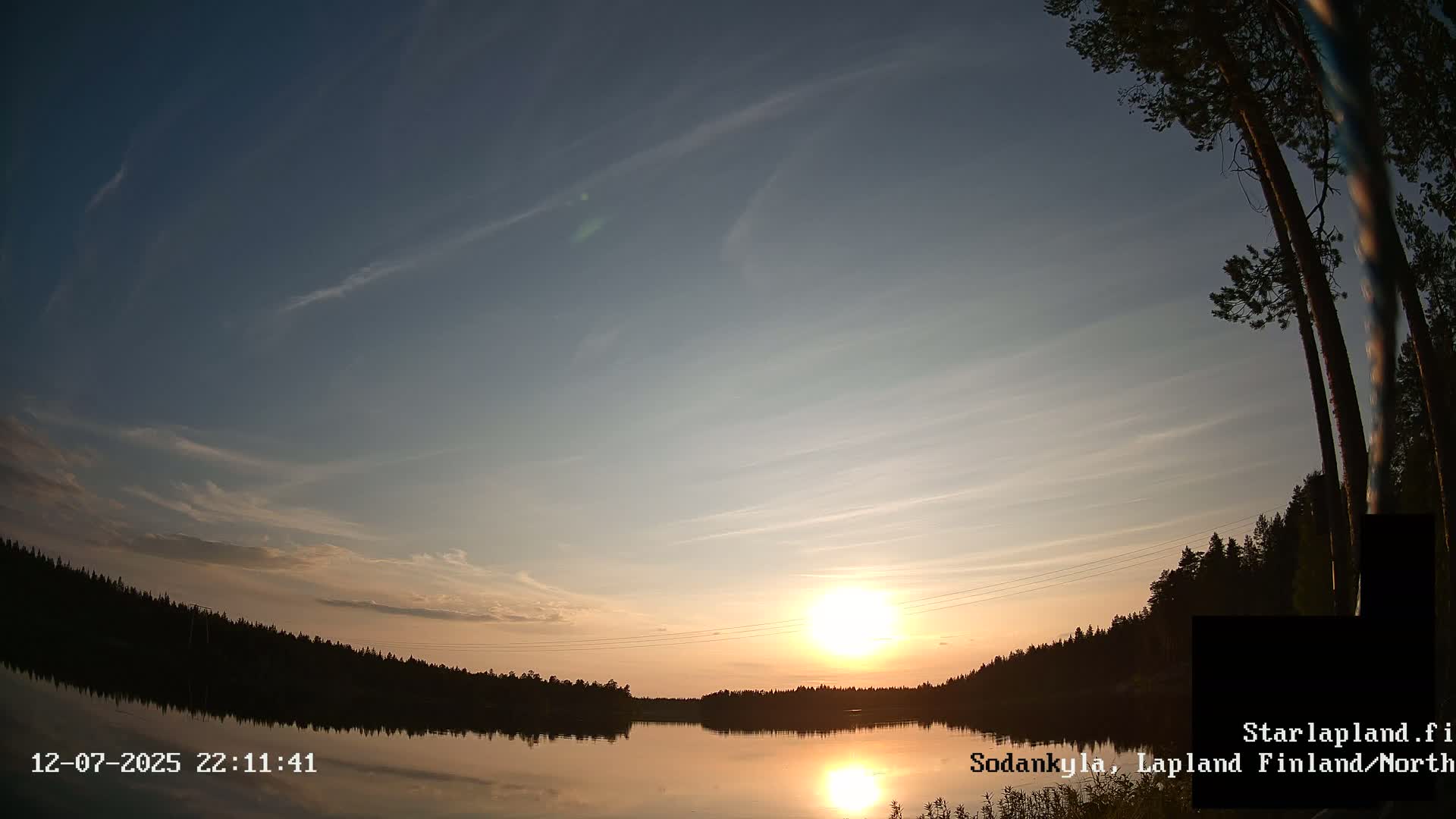 Sodankyla, Aurora Boreails/Northern Lights  Live Cam -  Sodankylä, Northern Lapland (Pohjois-Lappi), Lapland (Lappi),Finland