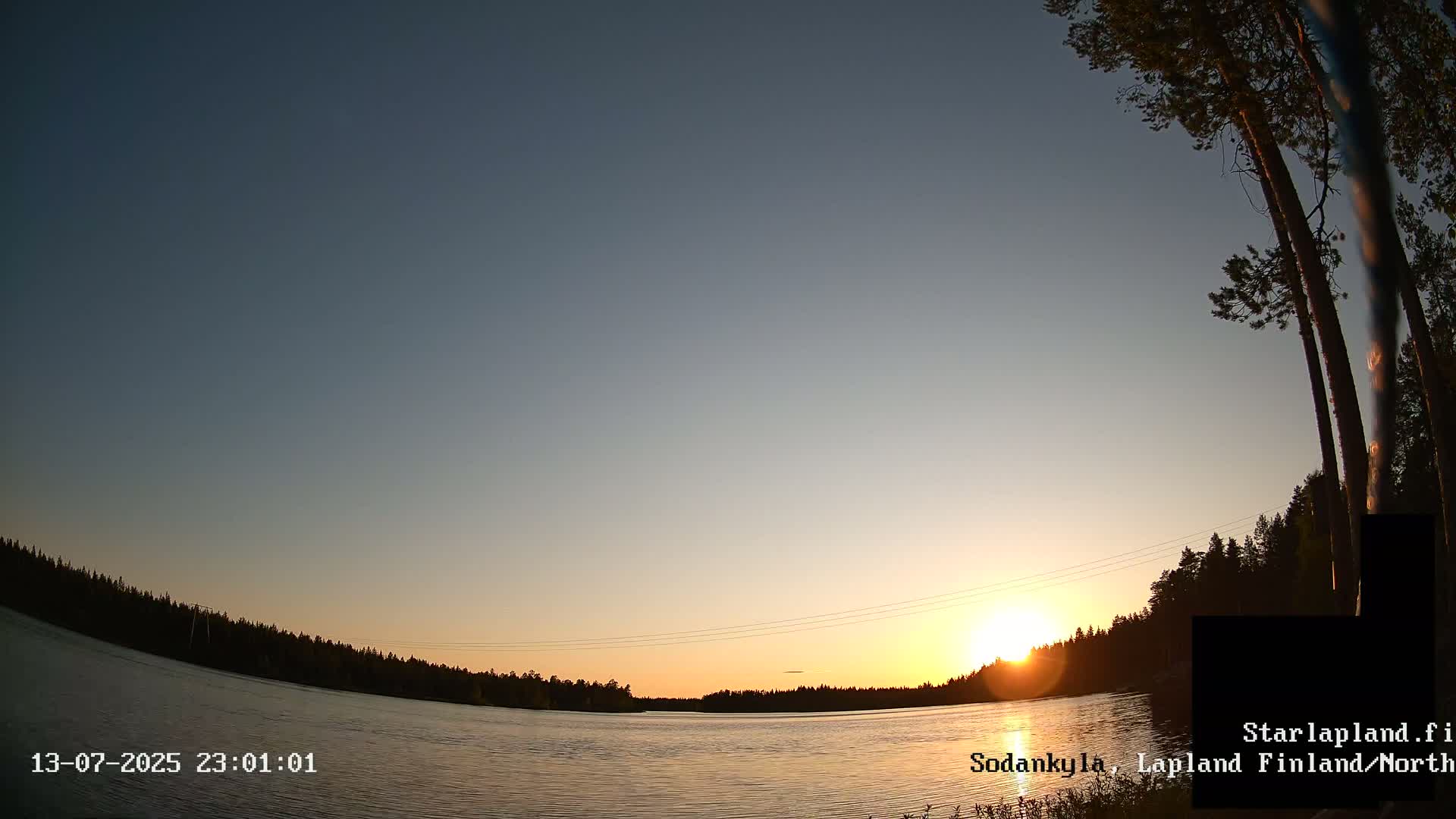 Sodankyla, Aurora Boreails/Northern Lights  Live Cam -  Sodankylä, Northern Lapland (Pohjois-Lappi), Lapland (Lappi),Finland