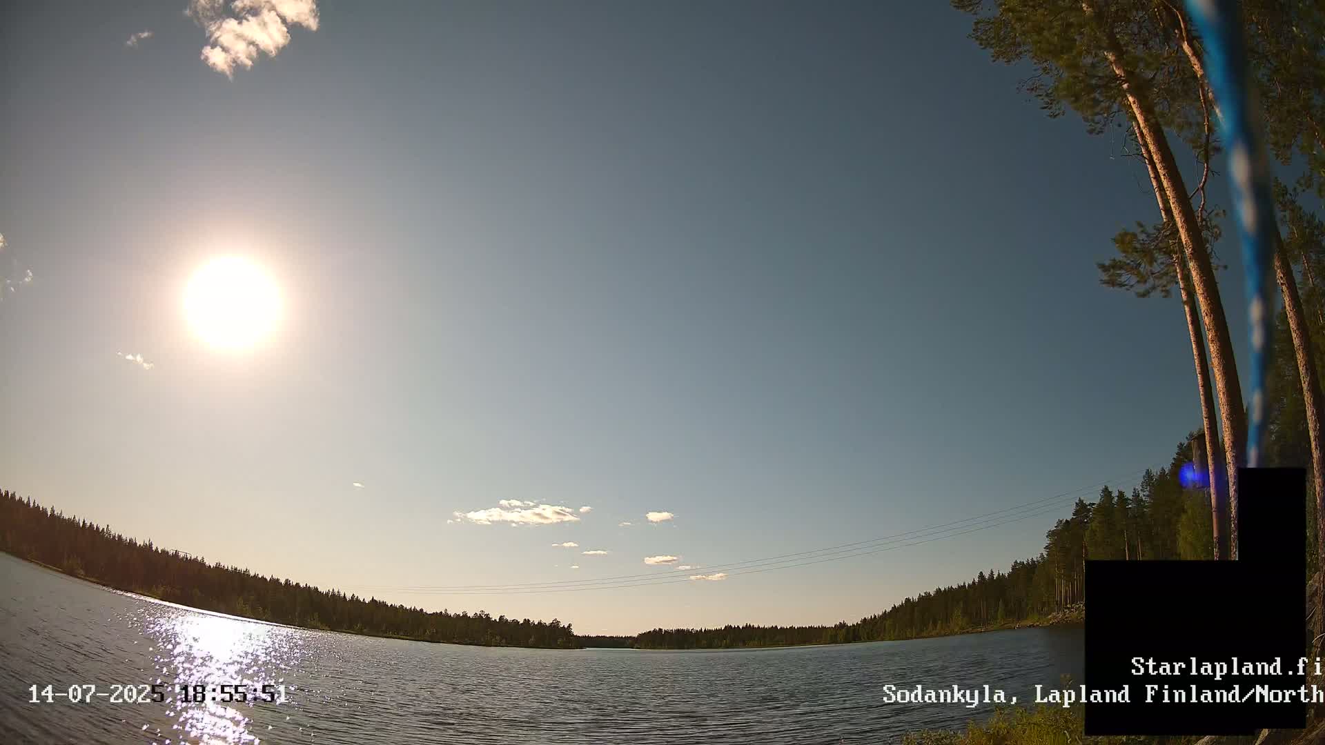 Sodankyla, Aurora Boreails/Northern Lights  Live Cam -  Sodankylä, Northern Lapland (Pohjois-Lappi), Lapland (Lappi),Finland