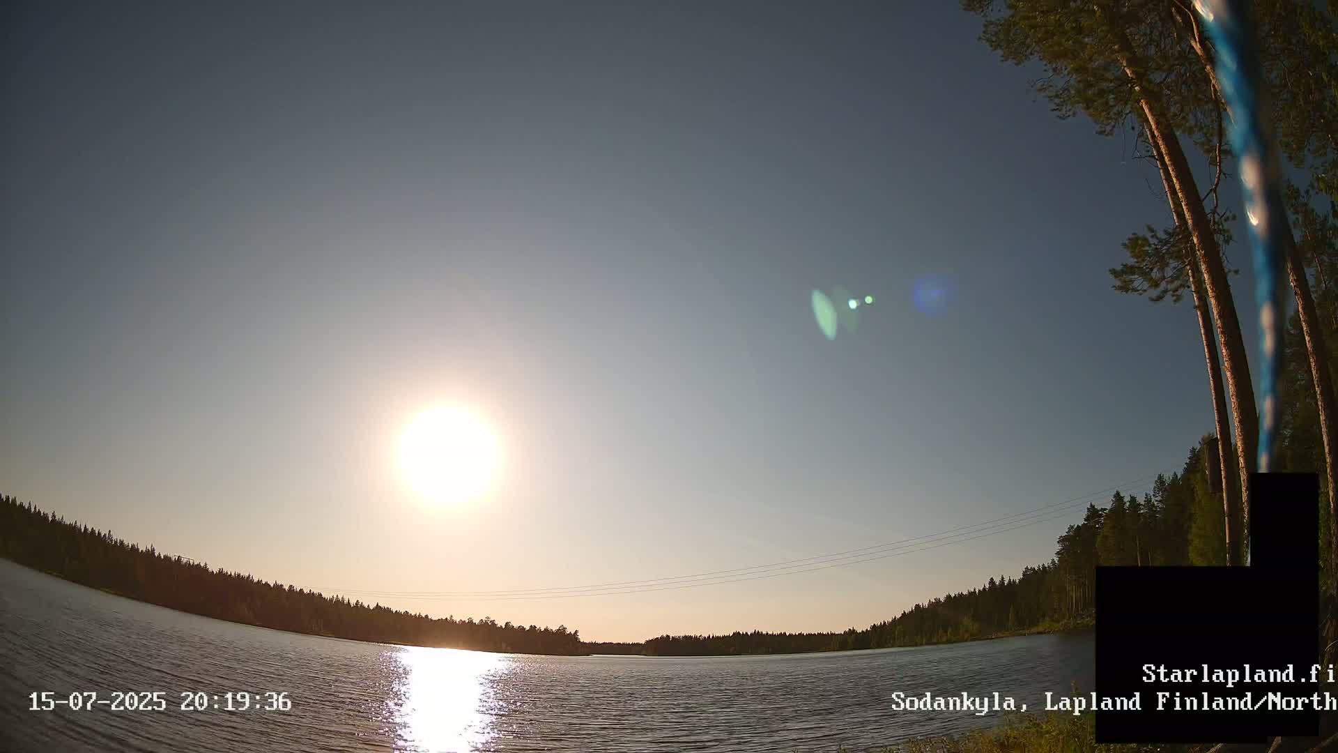 Sodankyla, Aurora Boreails/Northern Lights  Live Cam -  Sodankylä, Northern Lapland (Pohjois-Lappi), Lapland (Lappi),Finland