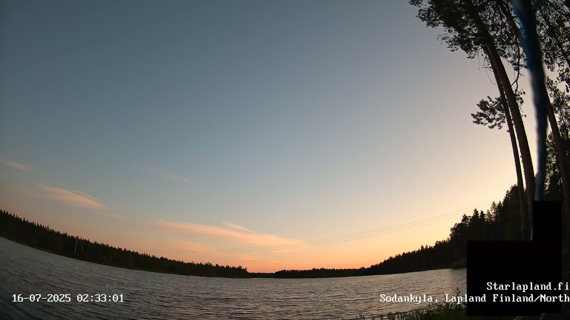 Sodankyla, Aurora Boreails/Northern Lights  Live Cam -  Sodankylä, Northern Lapland (Pohjois-Lappi), Lapland (Lappi),Finland