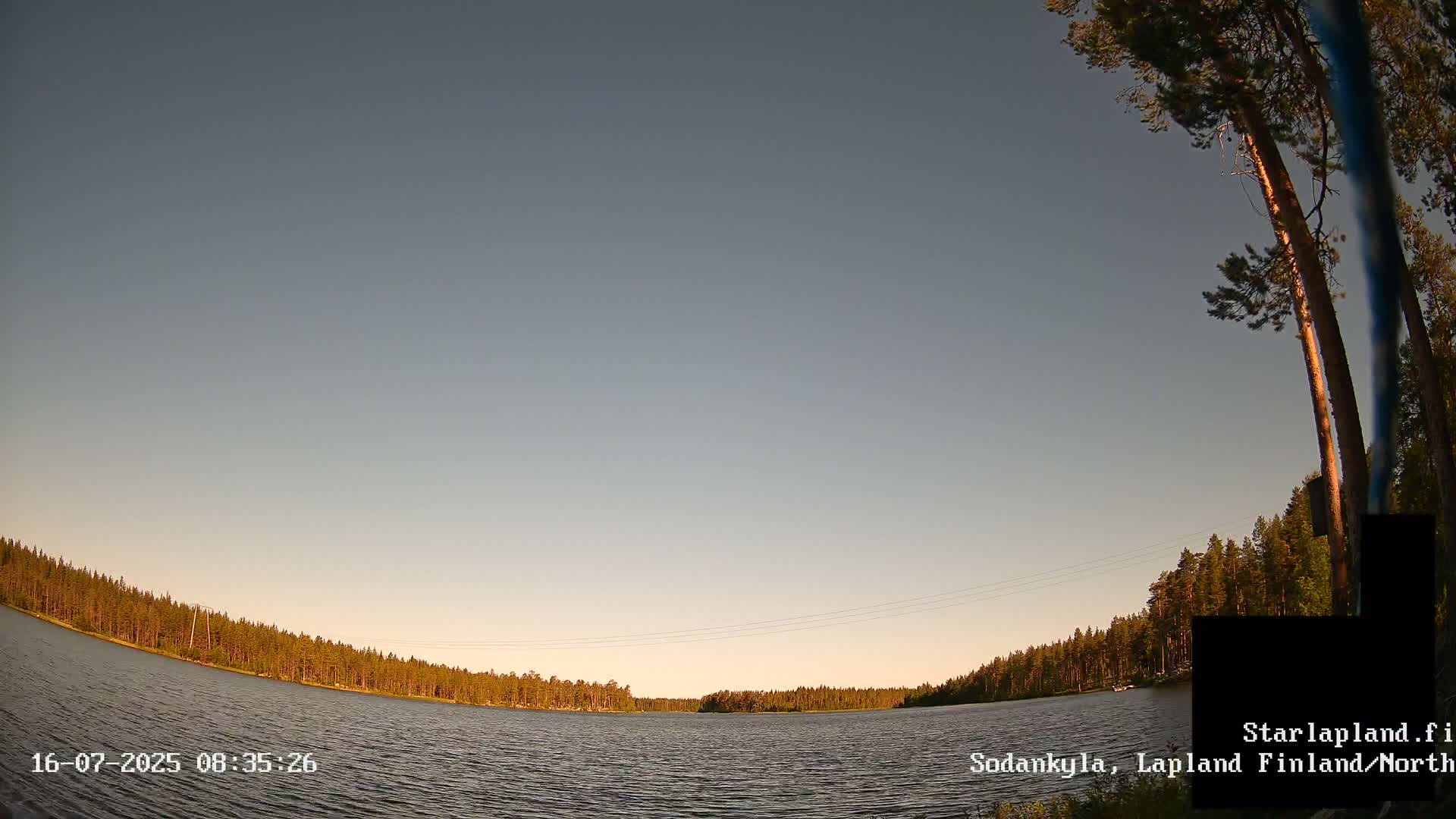 Sodankyla, Aurora Boreails/Northern Lights  Live Cam -  Sodankylä, Northern Lapland (Pohjois-Lappi), Lapland (Lappi),Finland