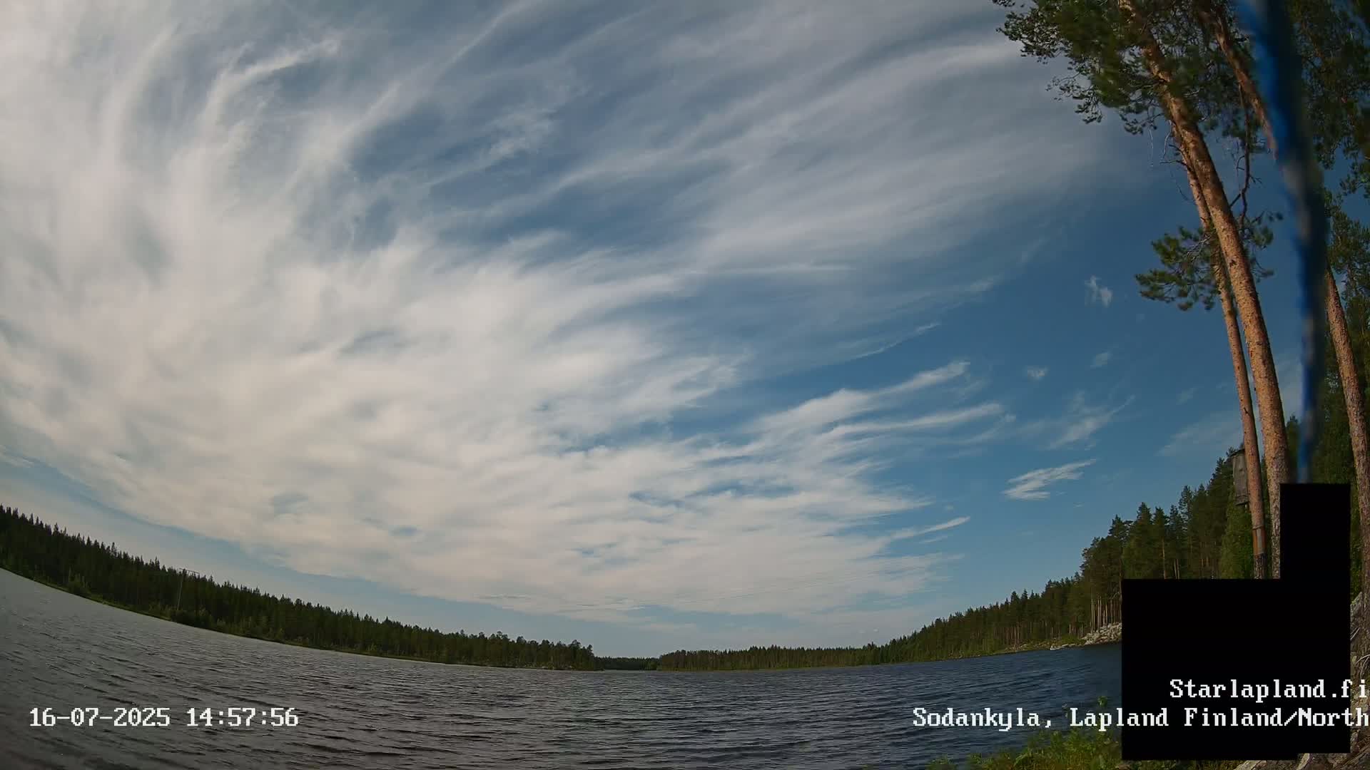 Sodankyla, Aurora Boreails/Northern Lights  Live Cam -  Sodankylä, Northern Lapland (Pohjois-Lappi), Lapland (Lappi),Finland