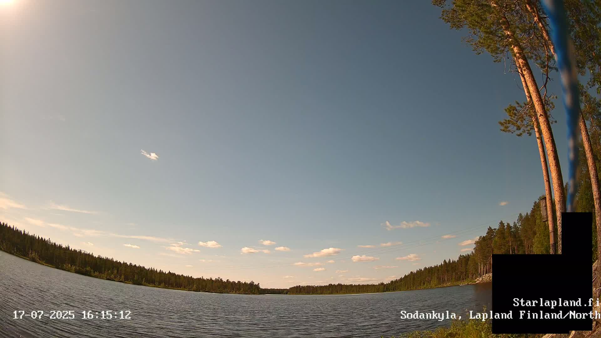 Sodankyla, Aurora Boreails/Northern Lights  Live Cam -  Sodankylä, Northern Lapland (Pohjois-Lappi), Lapland (Lappi),Finland