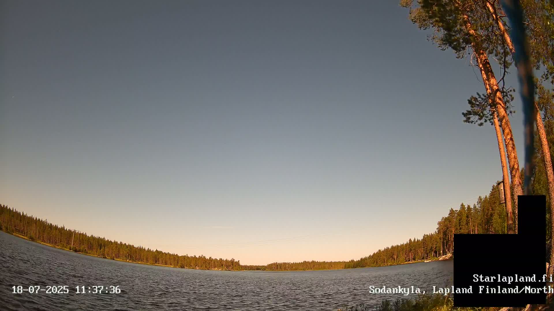 Sodankyla, Aurora Boreails/Northern Lights  Live Cam -  Sodankylä, Northern Lapland (Pohjois-Lappi), Lapland (Lappi),Finland