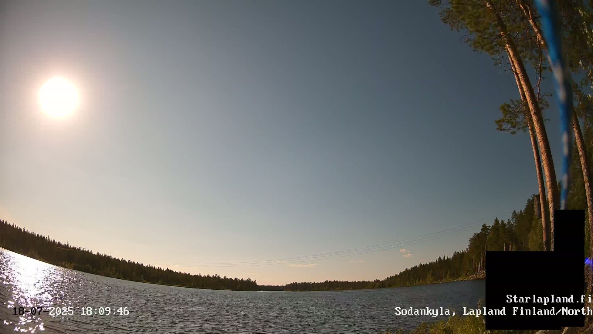 Sodankyla, Aurora Boreails/Northern Lights  Live Cam -  Sodankylä, Northern Lapland (Pohjois-Lappi), Lapland (Lappi),Finland