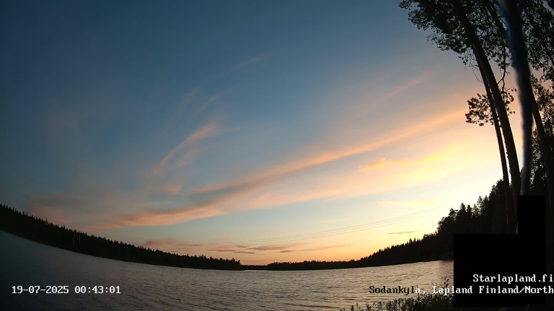 Sodankyla, Aurora Boreails/Northern Lights  Live Cam -  Sodankylä, Northern Lapland (Pohjois-Lappi), Lapland (Lappi),Finland