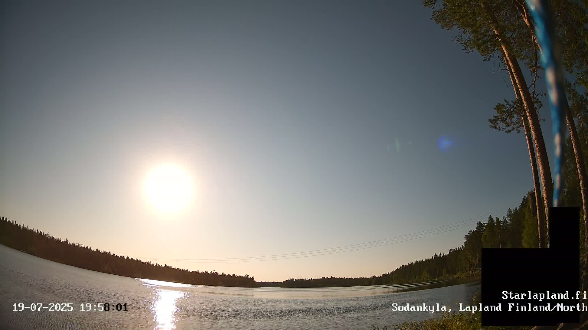 Sodankyla, Aurora Boreails/Northern Lights  Live Cam -  Sodankylä, Northern Lapland (Pohjois-Lappi), Lapland (Lappi),Finland