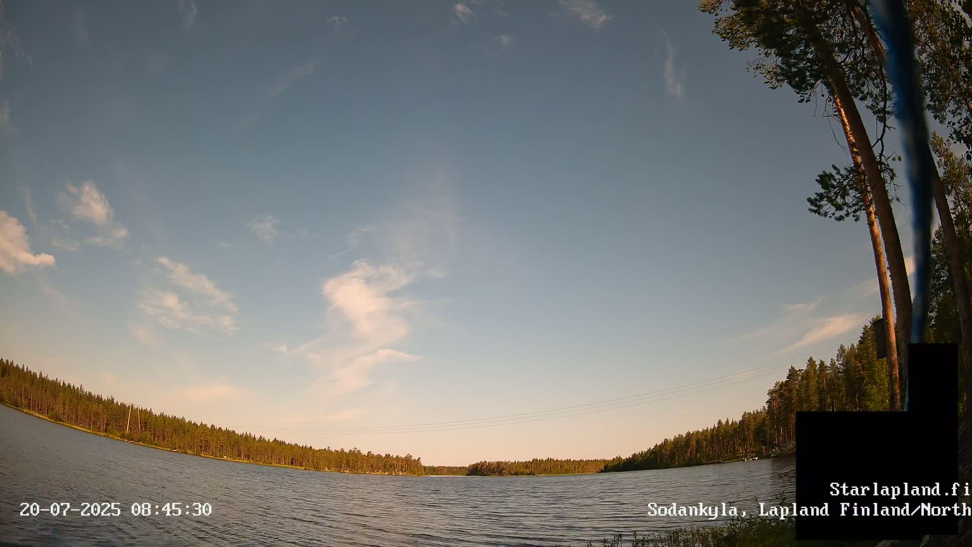 Sodankyla, Aurora Boreails/Northern Lights  Live Cam -  Sodankylä, Northern Lapland (Pohjois-Lappi), Lapland (Lappi),Finland
