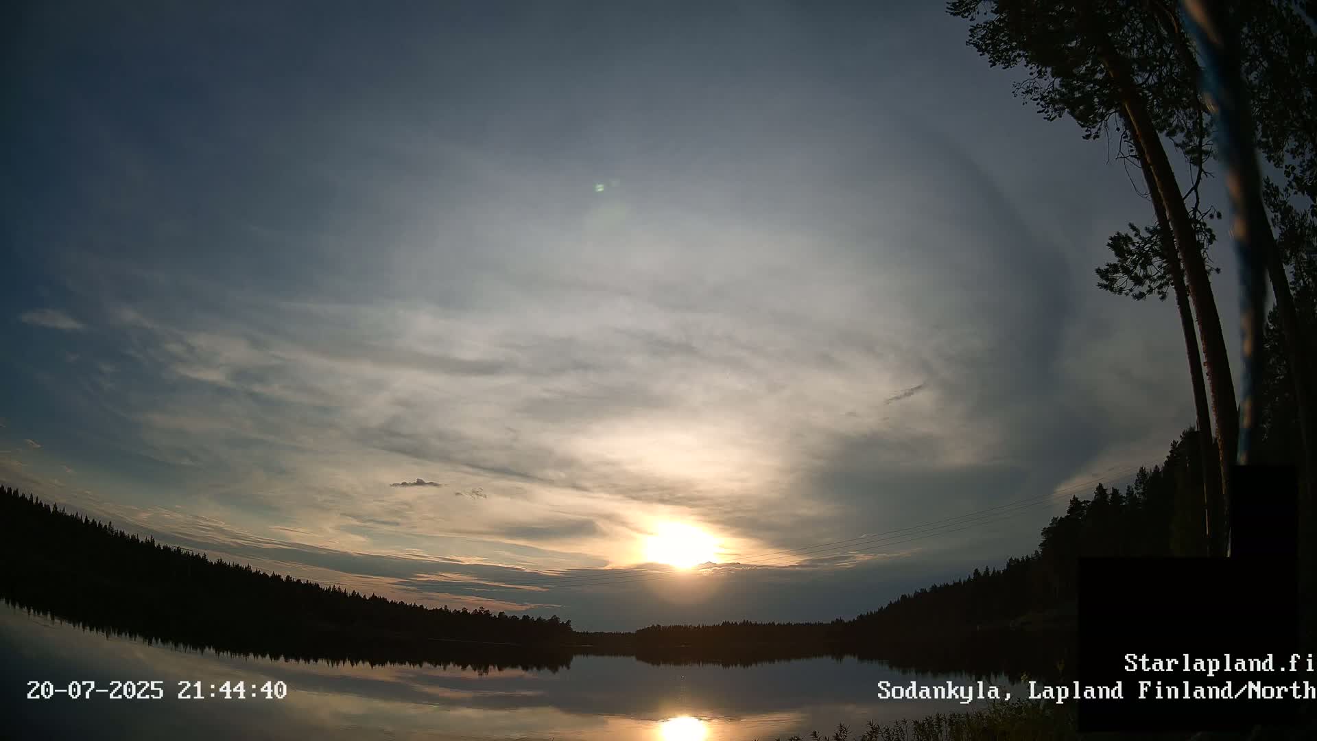 Sodankyla, Aurora Boreails/Northern Lights  Live Cam -  Sodankylä, Northern Lapland (Pohjois-Lappi), Lapland (Lappi),Finland