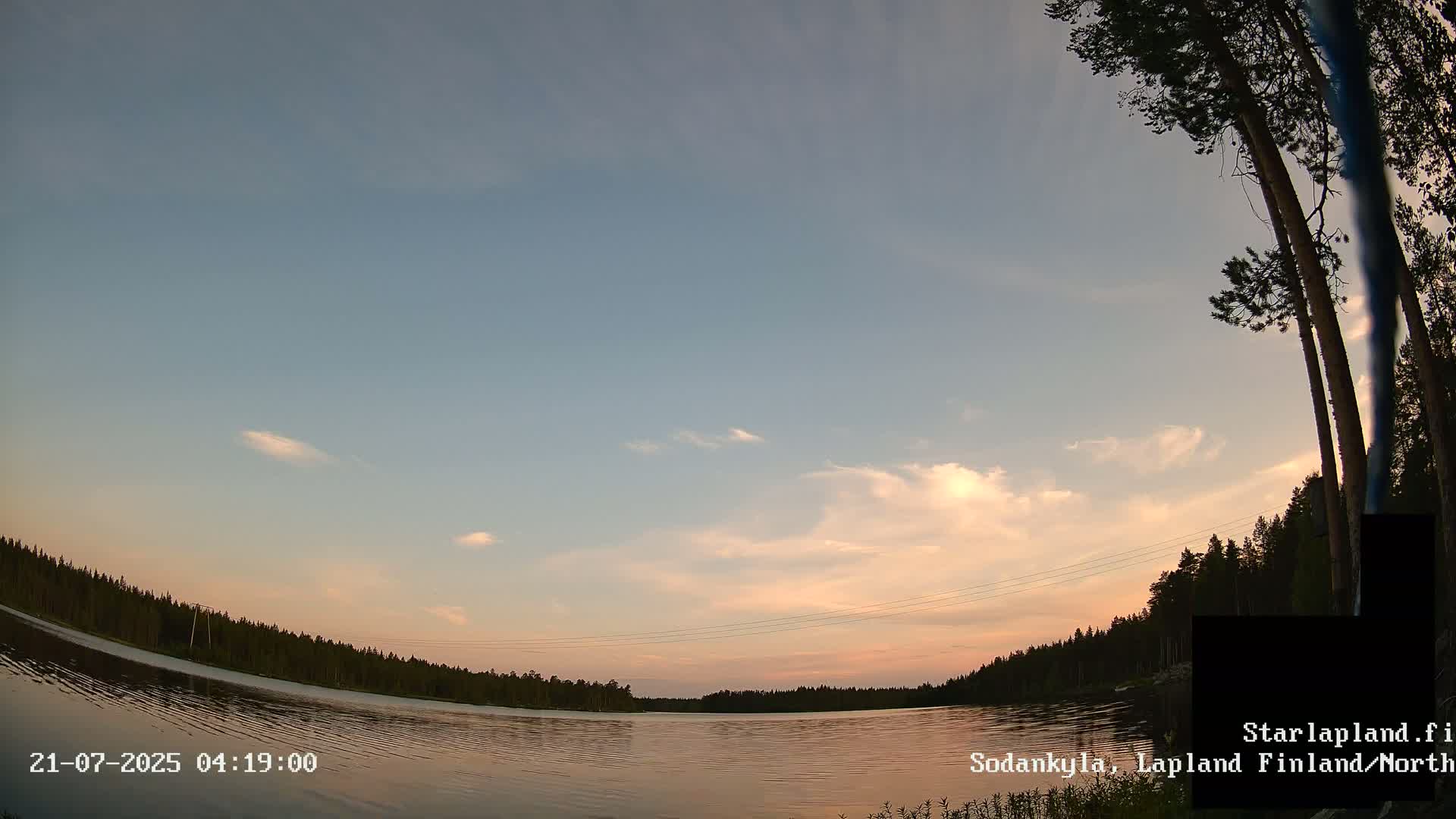 Sodankyla, Aurora Boreails/Northern Lights  Live Cam -  Sodankylä, Northern Lapland (Pohjois-Lappi), Lapland (Lappi),Finland