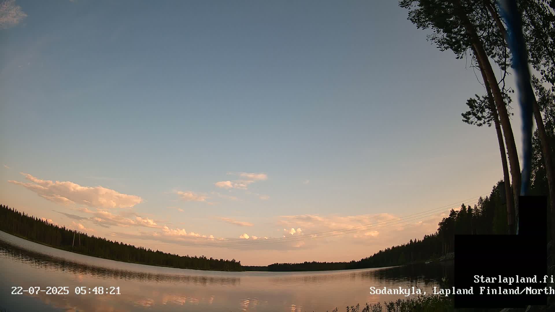 Sodankyla, Aurora Boreails/Northern Lights  Live Cam -  Sodankylä, Northern Lapland (Pohjois-Lappi), Lapland (Lappi),Finland