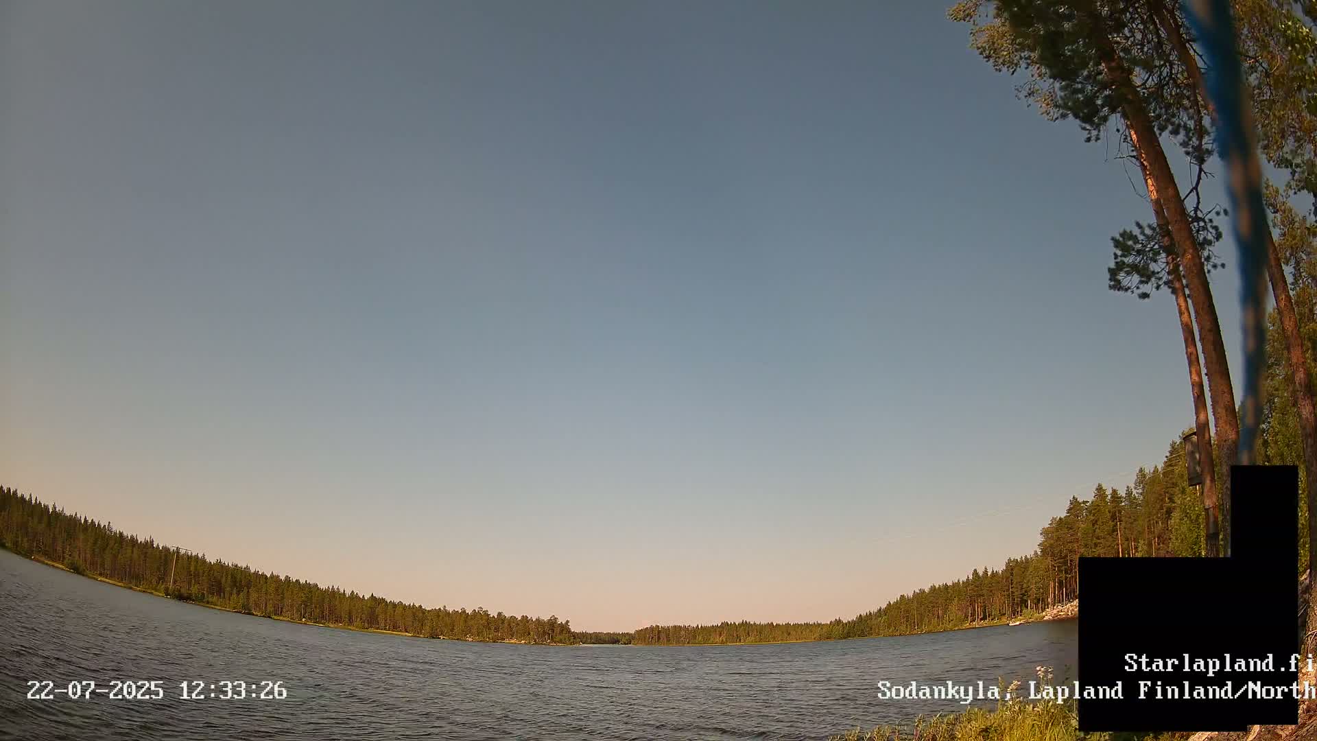 Sodankyla, Aurora Boreails/Northern Lights  Live Cam -  Sodankylä, Northern Lapland (Pohjois-Lappi), Lapland (Lappi),Finland