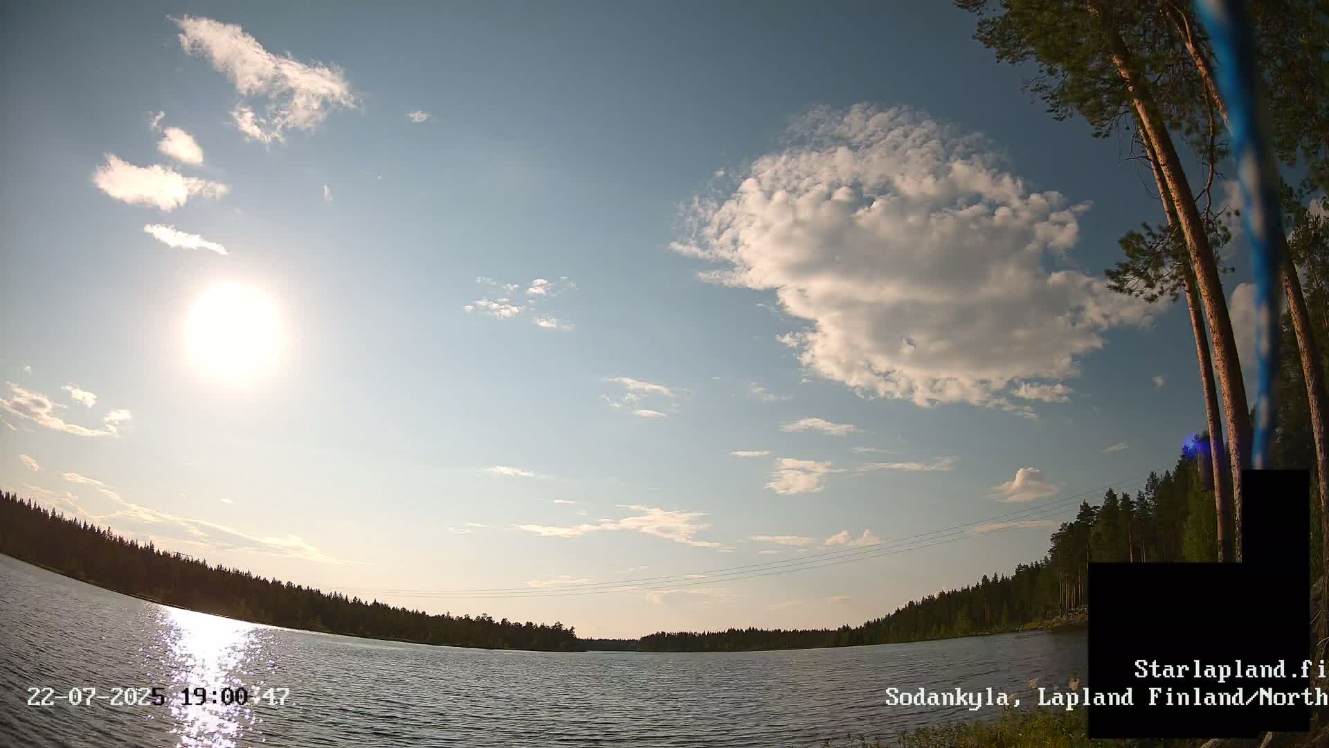 Sodankyla, Aurora Boreails/Northern Lights  Live Cam -  Sodankylä, Northern Lapland (Pohjois-Lappi), Lapland (Lappi),Finland