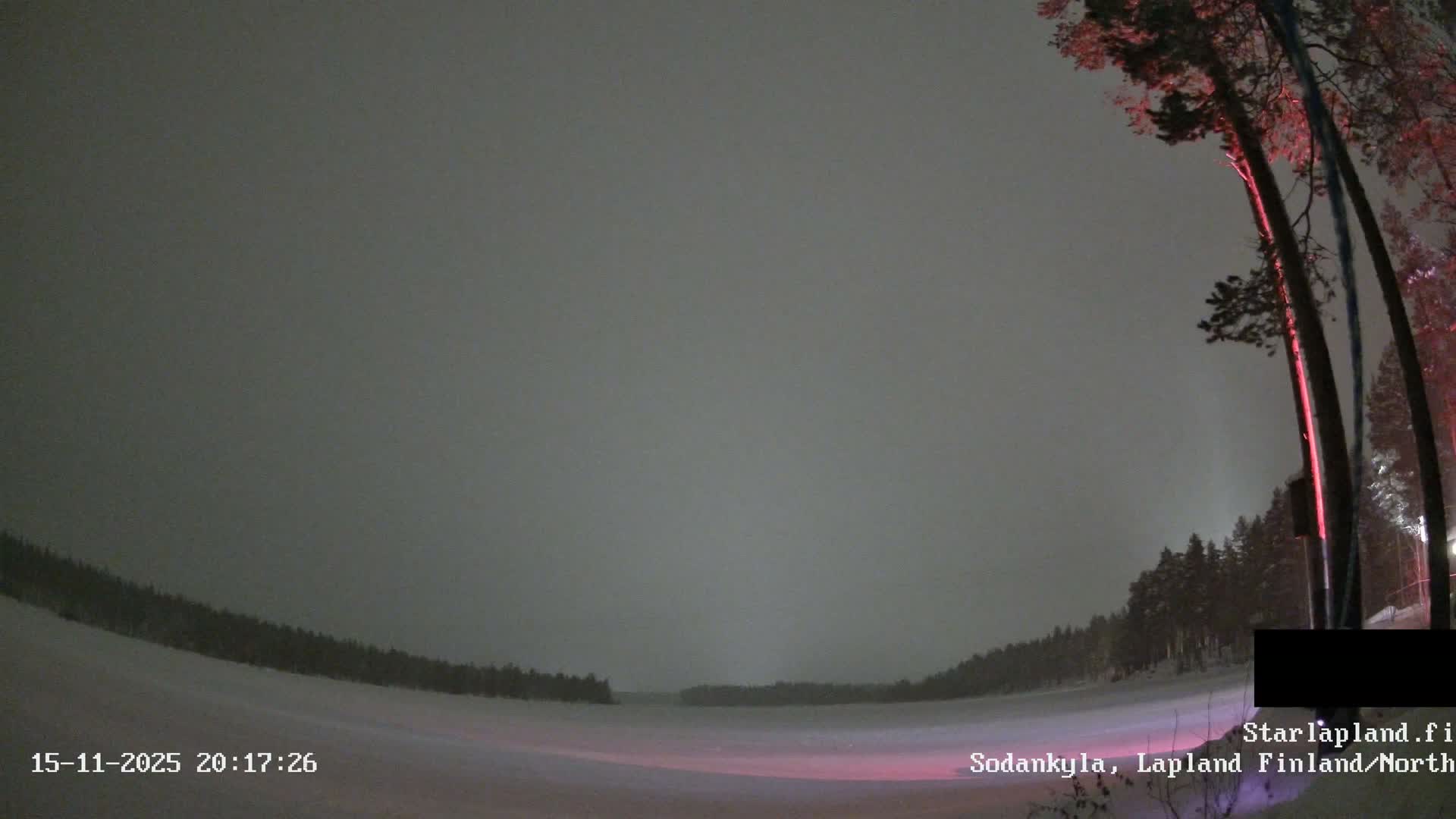 Sodankyla, Aurora Boreails/Northern Lights  Live Cam -  Sodankylä, Northern Lapland (Pohjois-Lappi), Lapland (Lappi),Finland