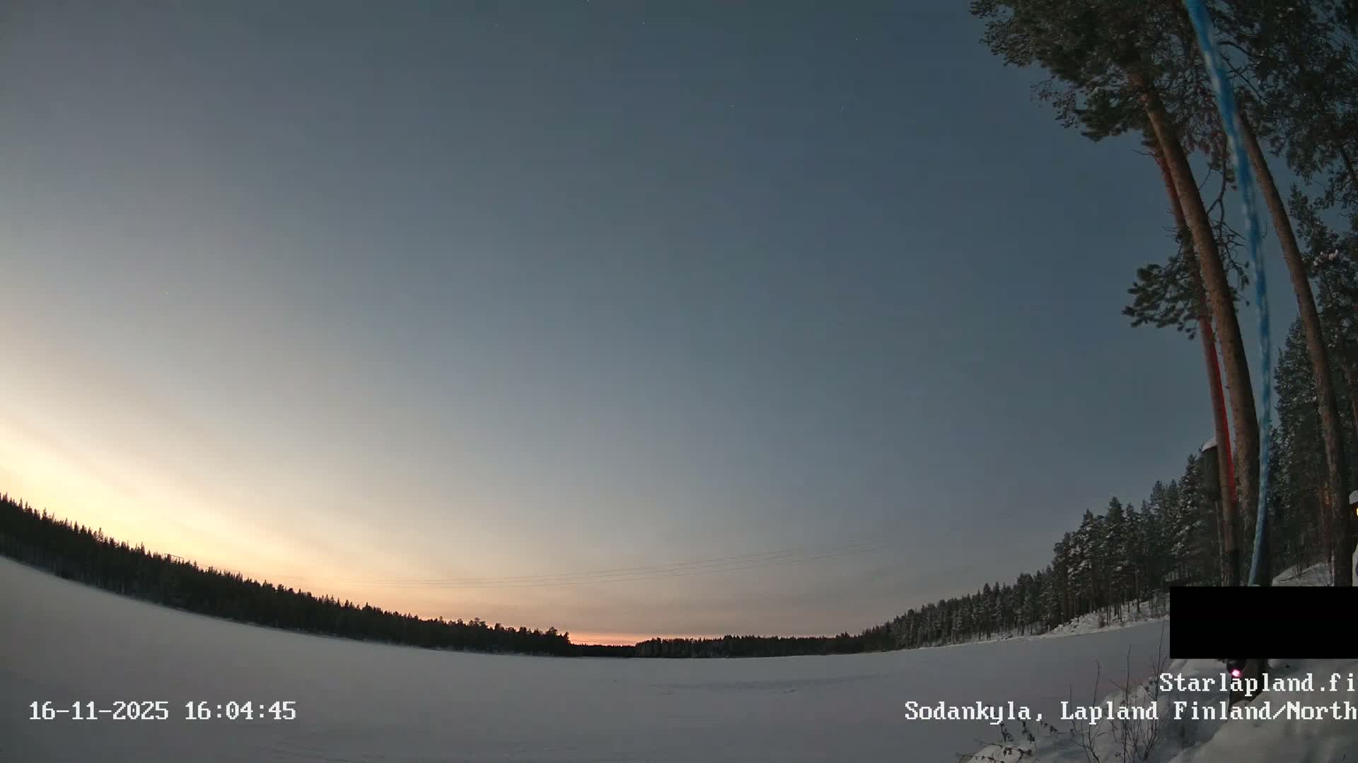 Sodankyla, Aurora Boreails/Northern Lights  Live Cam -  Sodankylä, Northern Lapland (Pohjois-Lappi), Lapland (Lappi),Finland