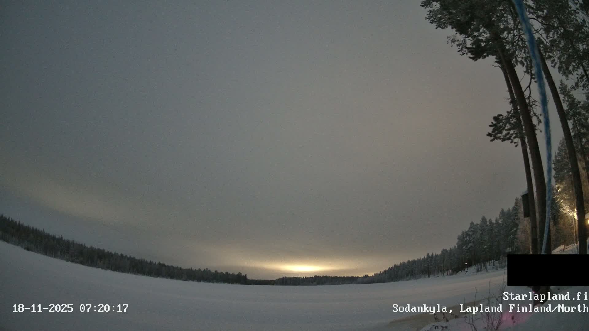 Sodankyla, Aurora Boreails/Northern Lights  Live Cam -  Sodankylä, Northern Lapland (Pohjois-Lappi), Lapland (Lappi),Finland