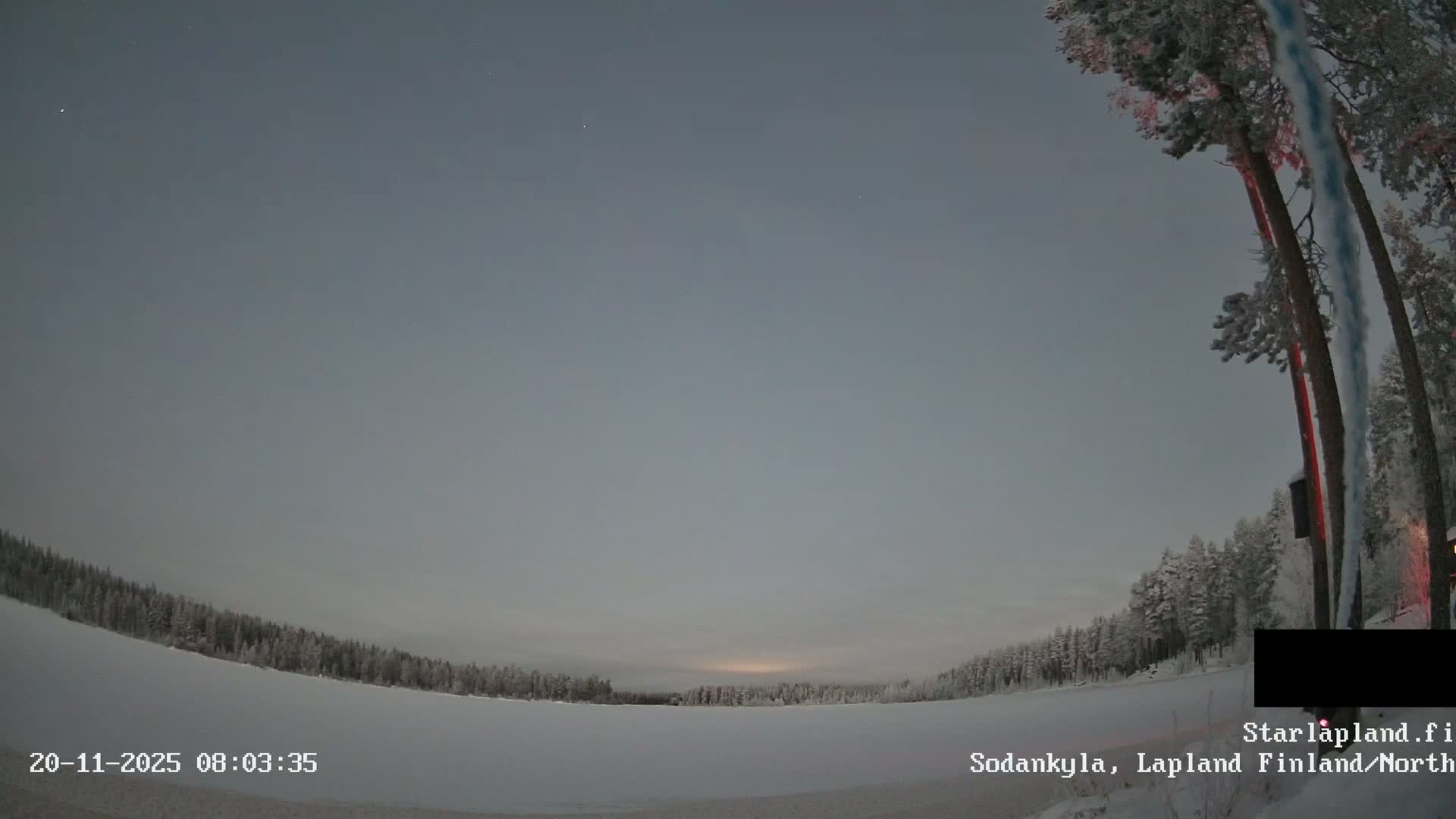 Sodankyla, Aurora Boreails/Northern Lights  Live Cam -  Sodankylä, Northern Lapland (Pohjois-Lappi), Lapland (Lappi),Finland