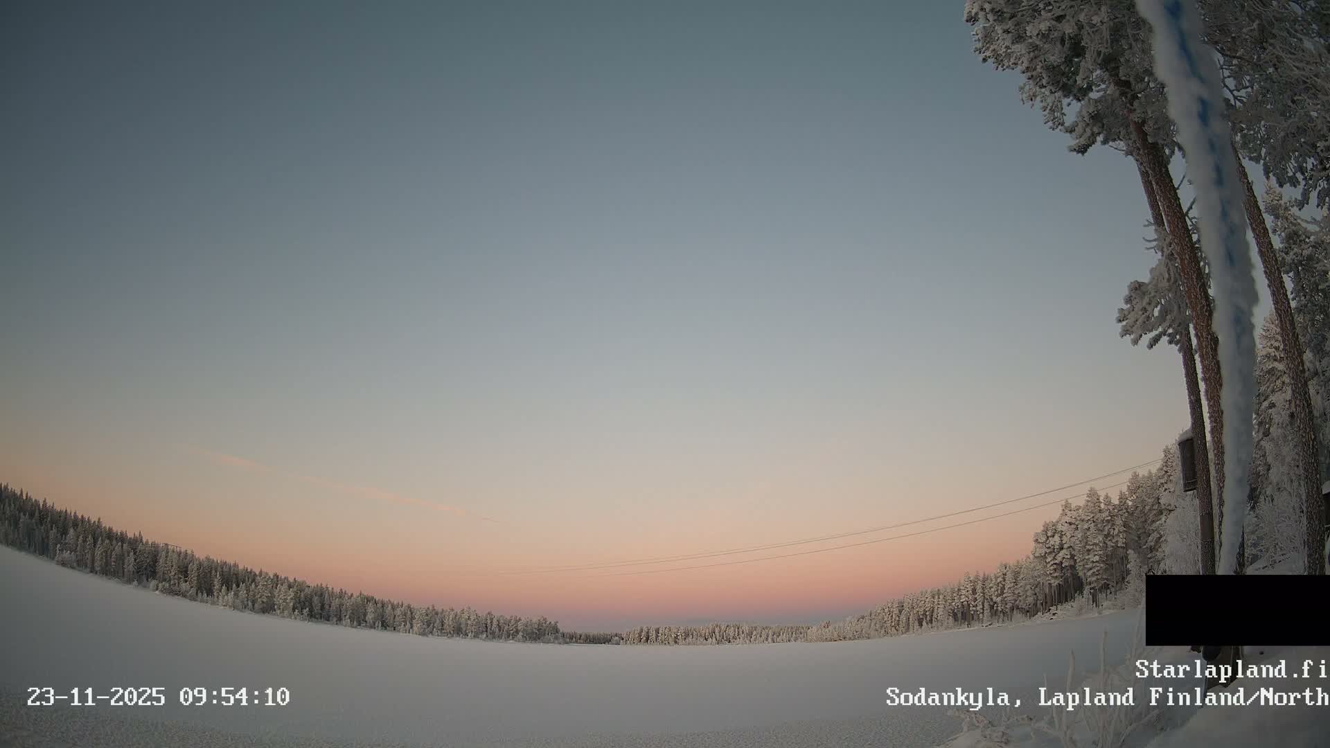 Sodankyla, Aurora Boreails/Northern Lights  Live Cam -  Sodankylä, Northern Lapland (Pohjois-Lappi), Lapland (Lappi),Finland