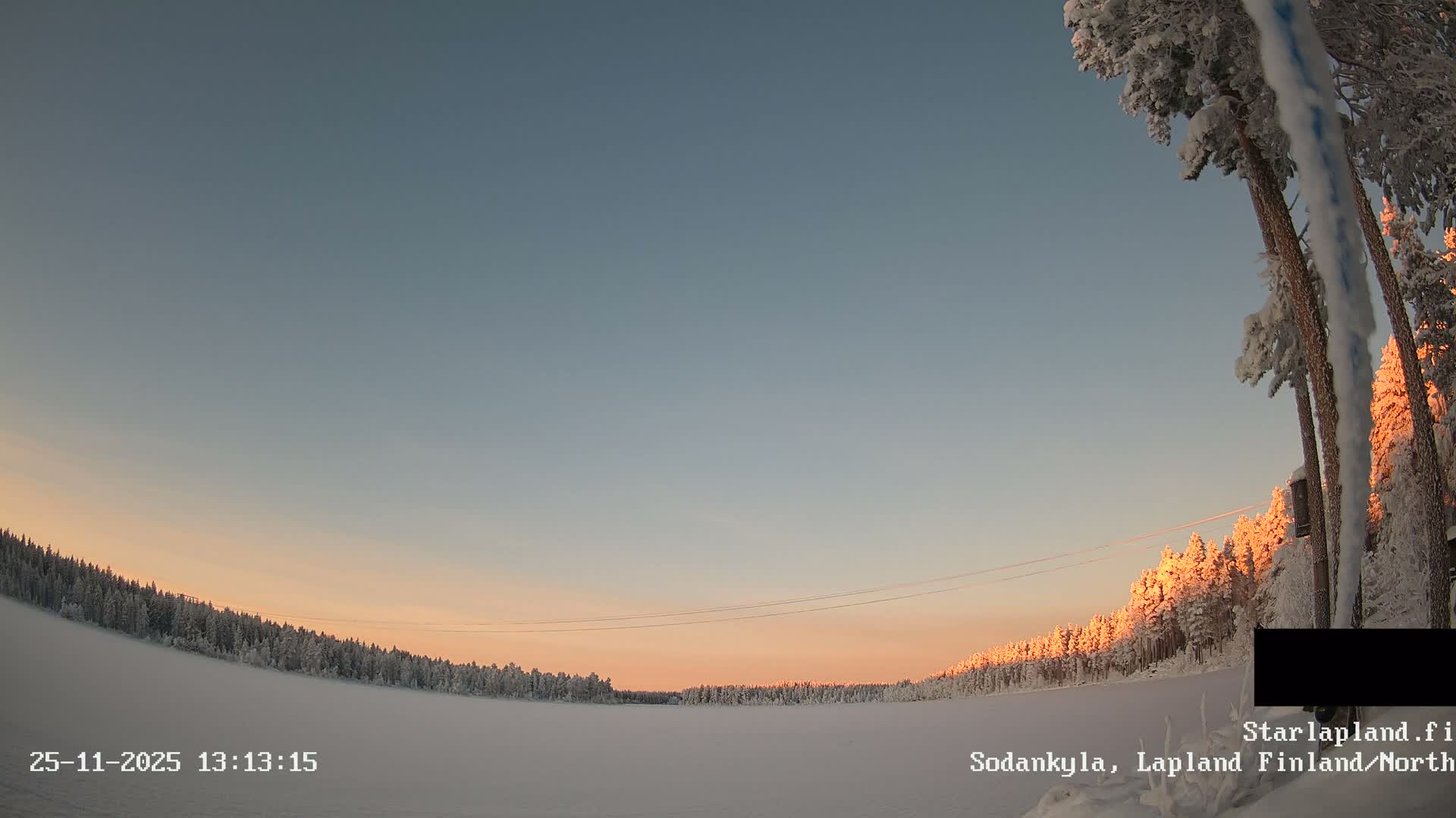 Sodankyla, Aurora Boreails/Northern Lights  Live Cam -  Sodankylä, Northern Lapland (Pohjois-Lappi), Lapland (Lappi),Finland