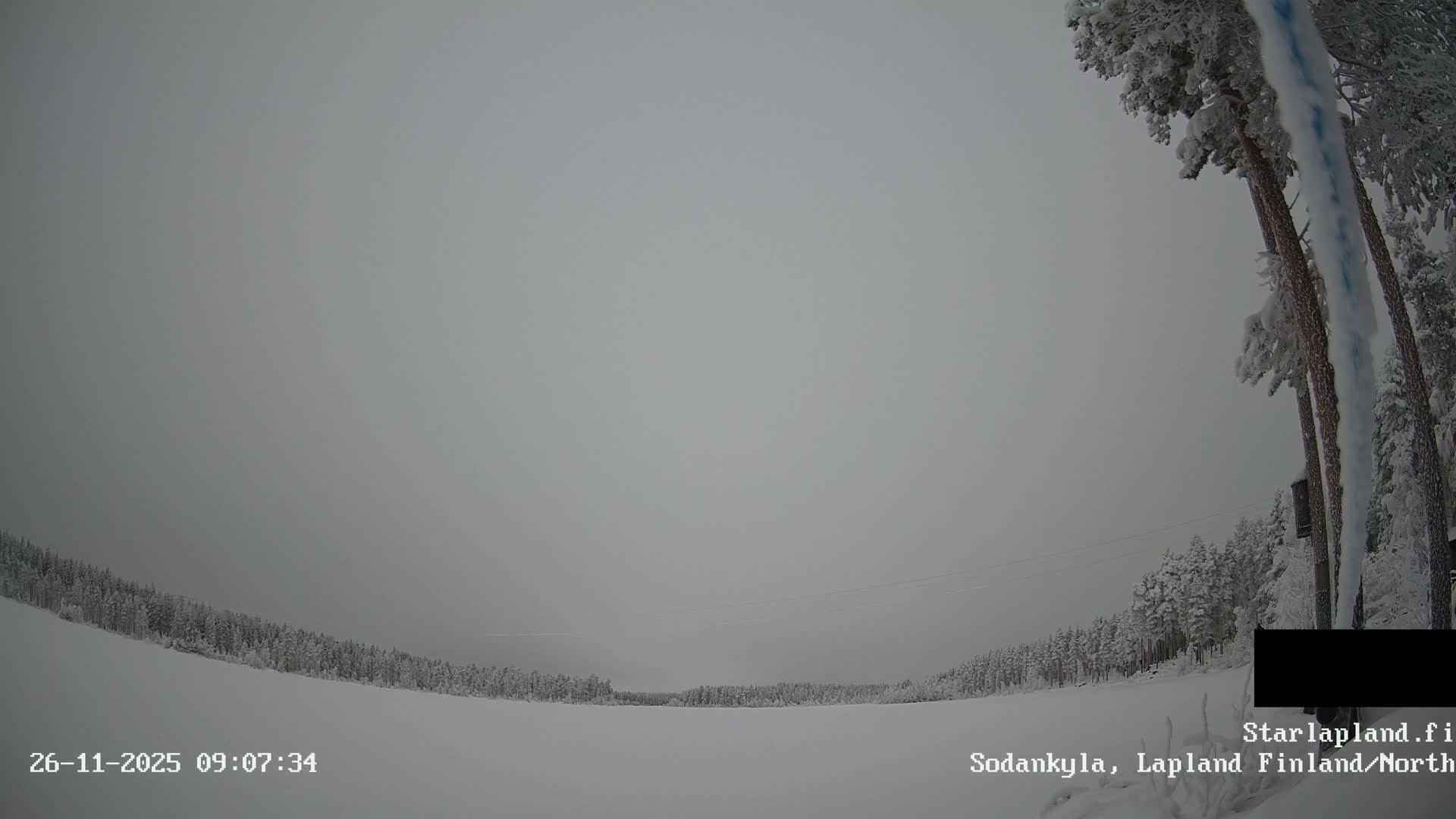 Sodankyla, Aurora Boreails/Northern Lights  Live Cam -  Sodankylä, Northern Lapland (Pohjois-Lappi), Lapland (Lappi),Finland