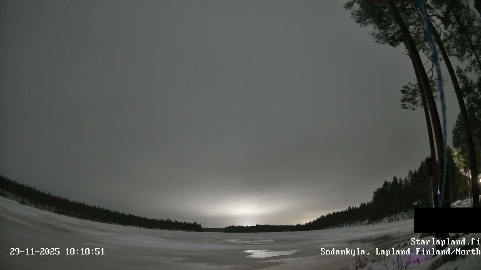 Sodankyla, Aurora Boreails/Northern Lights  Live Cam -  Sodankylä, Northern Lapland (Pohjois-Lappi), Lapland (Lappi),Finland
