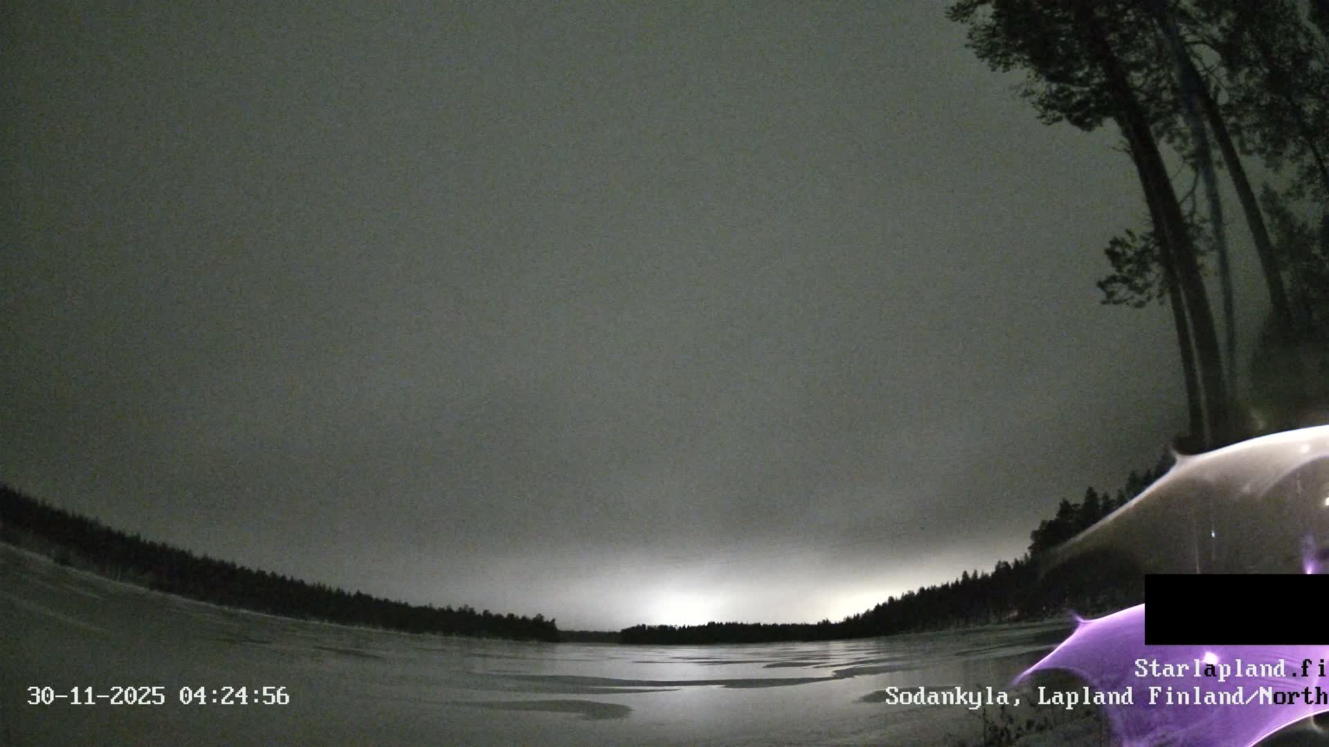 Sodankyla, Aurora Boreails/Northern Lights  Live Cam -  Sodankylä, Northern Lapland (Pohjois-Lappi), Lapland (Lappi),Finland