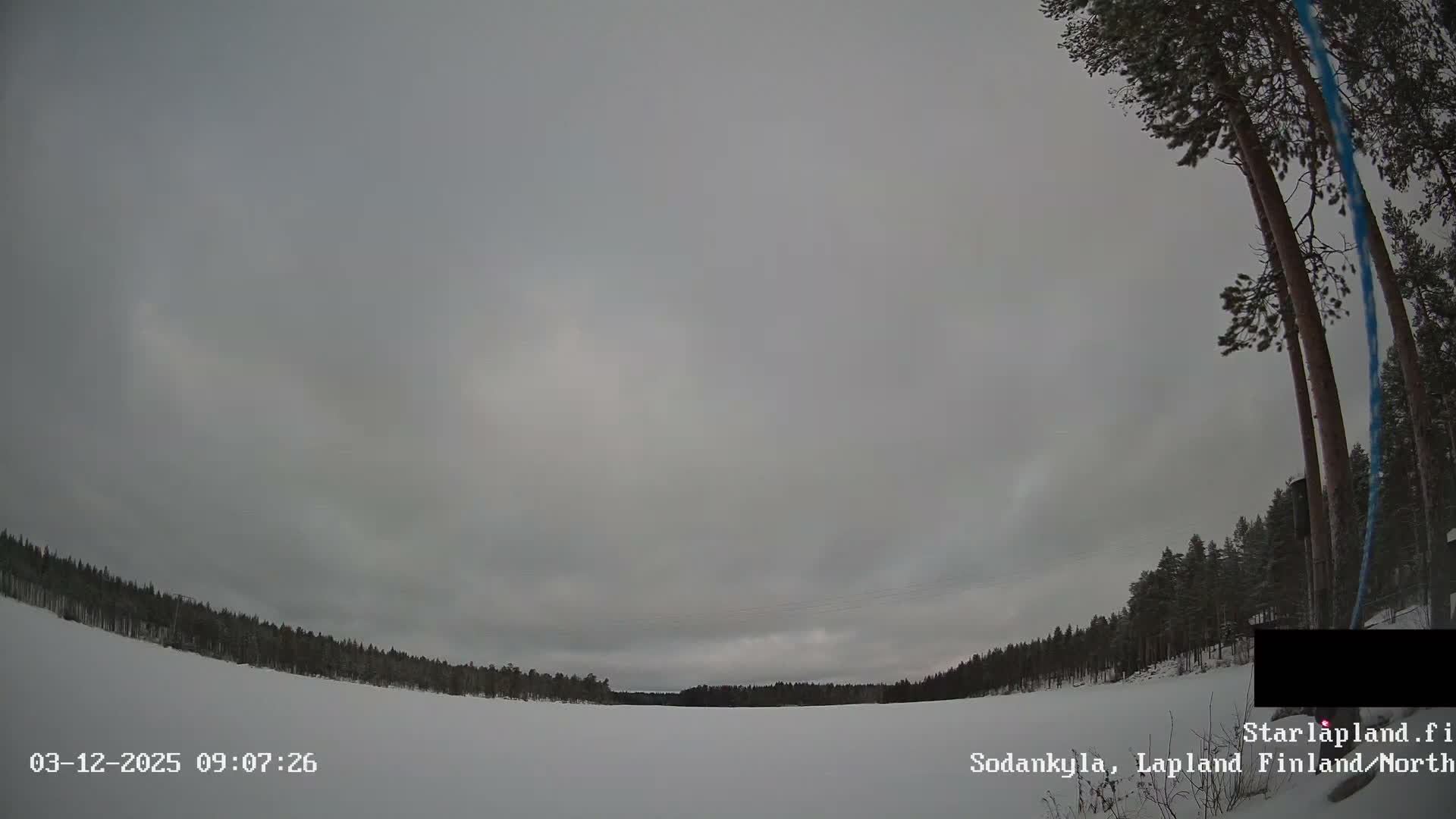 Sodankyla, Aurora Boreails/Northern Lights  Live Cam -  Sodankylä, Northern Lapland (Pohjois-Lappi), Lapland (Lappi),Finland