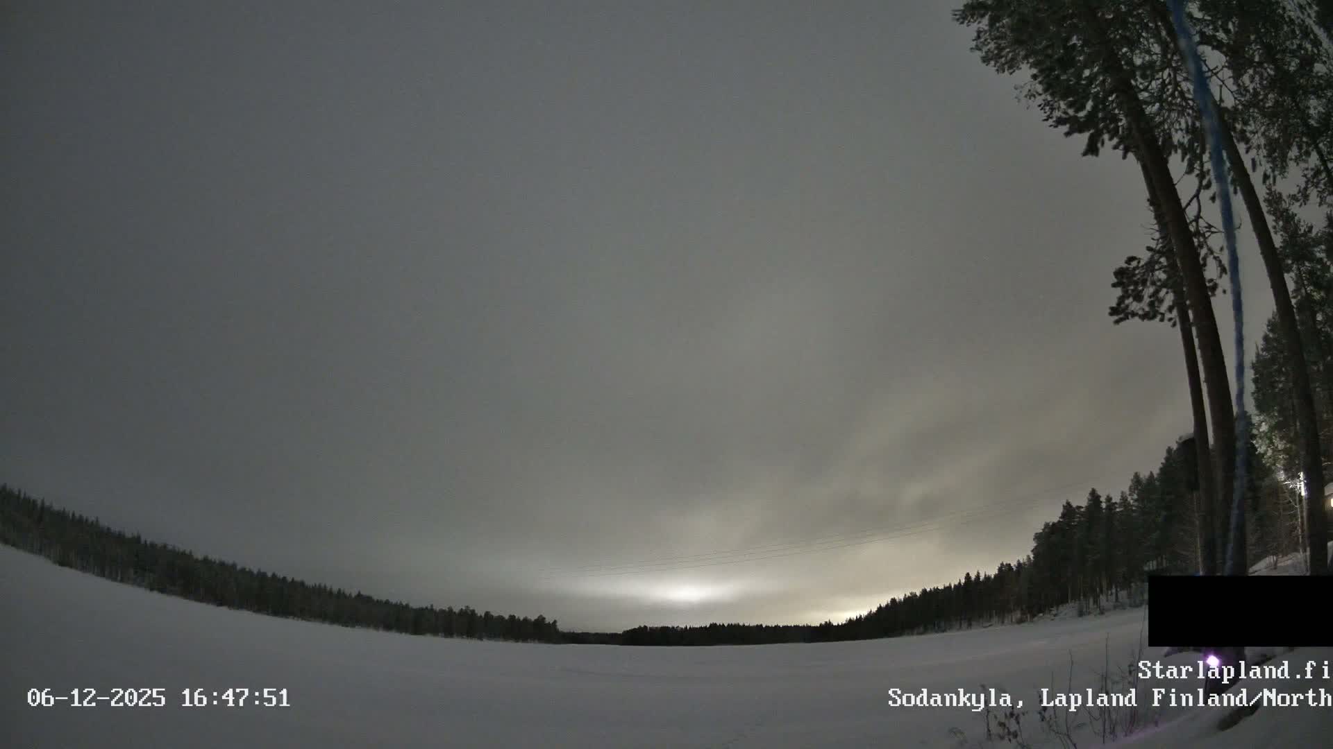 Sodankyla, Aurora Boreails/Northern Lights  Live Cam -  Sodankylä, Northern Lapland (Pohjois-Lappi), Lapland (Lappi),Finland