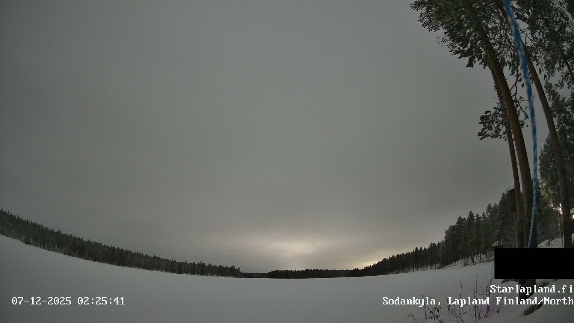 Sodankyla, Aurora Boreails/Northern Lights  Live Cam -  Sodankylä, Northern Lapland (Pohjois-Lappi), Lapland (Lappi),Finland