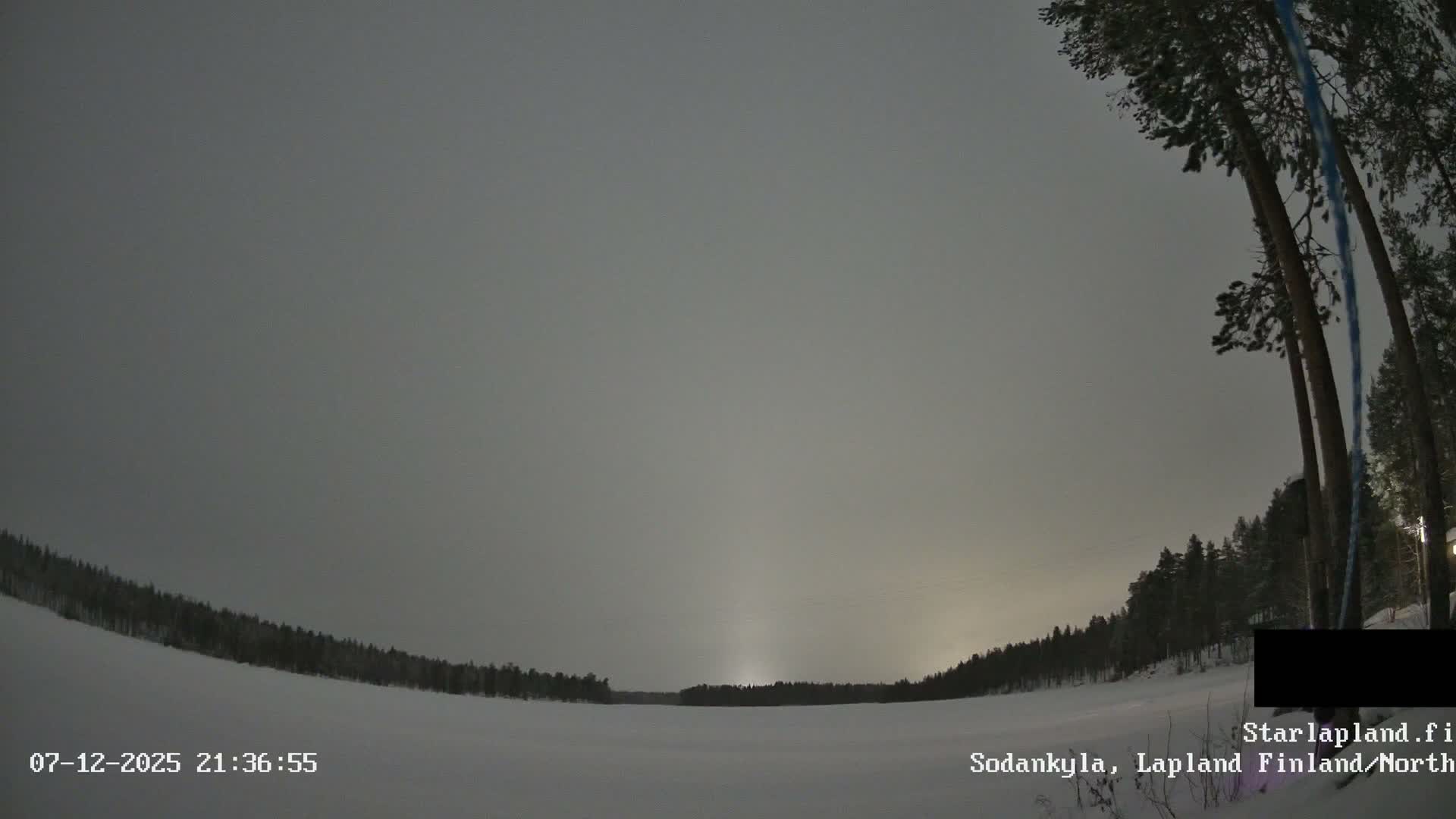 Sodankyla, Aurora Boreails/Northern Lights  Live Cam -  Sodankylä, Northern Lapland (Pohjois-Lappi), Lapland (Lappi),Finland