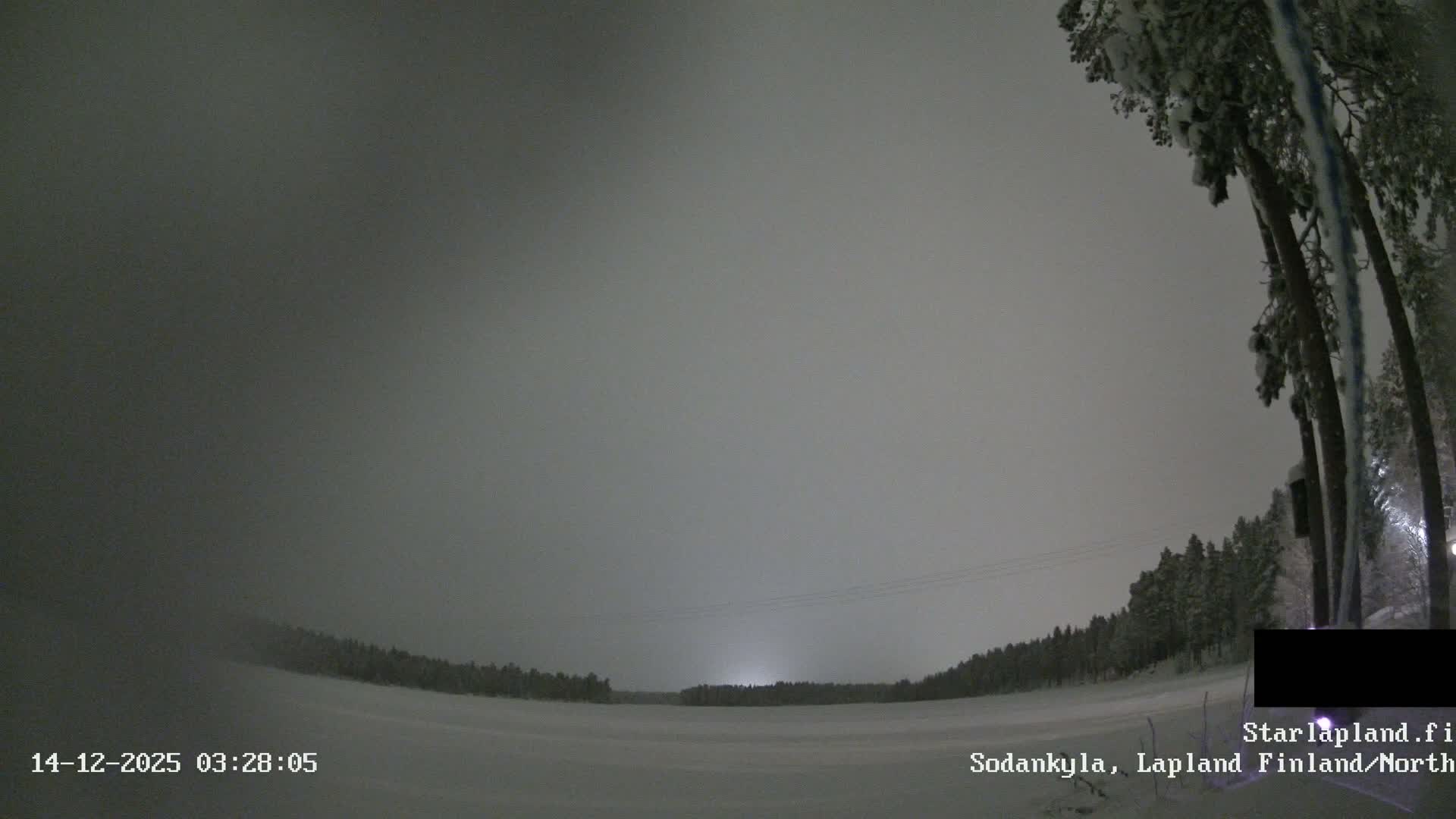 Sodankyla, Aurora Boreails/Northern Lights  Live Cam -  Sodankylä, Northern Lapland (Pohjois-Lappi), Lapland (Lappi),Finland