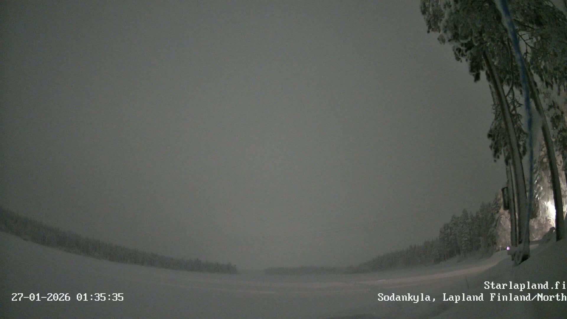 Sodankyla, Aurora Boreails/Northern Lights  Live Cam -  Sodankylä, Northern Lapland (Pohjois-Lappi), Lapland (Lappi),Finland