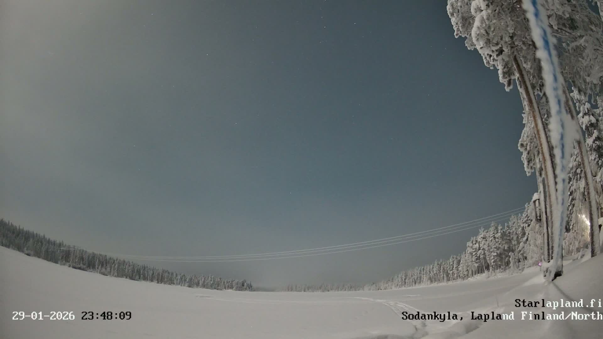 Sodankyla, Aurora Boreails/Northern Lights  Live Cam -  Sodankylä, Northern Lapland (Pohjois-Lappi), Lapland (Lappi),Finland