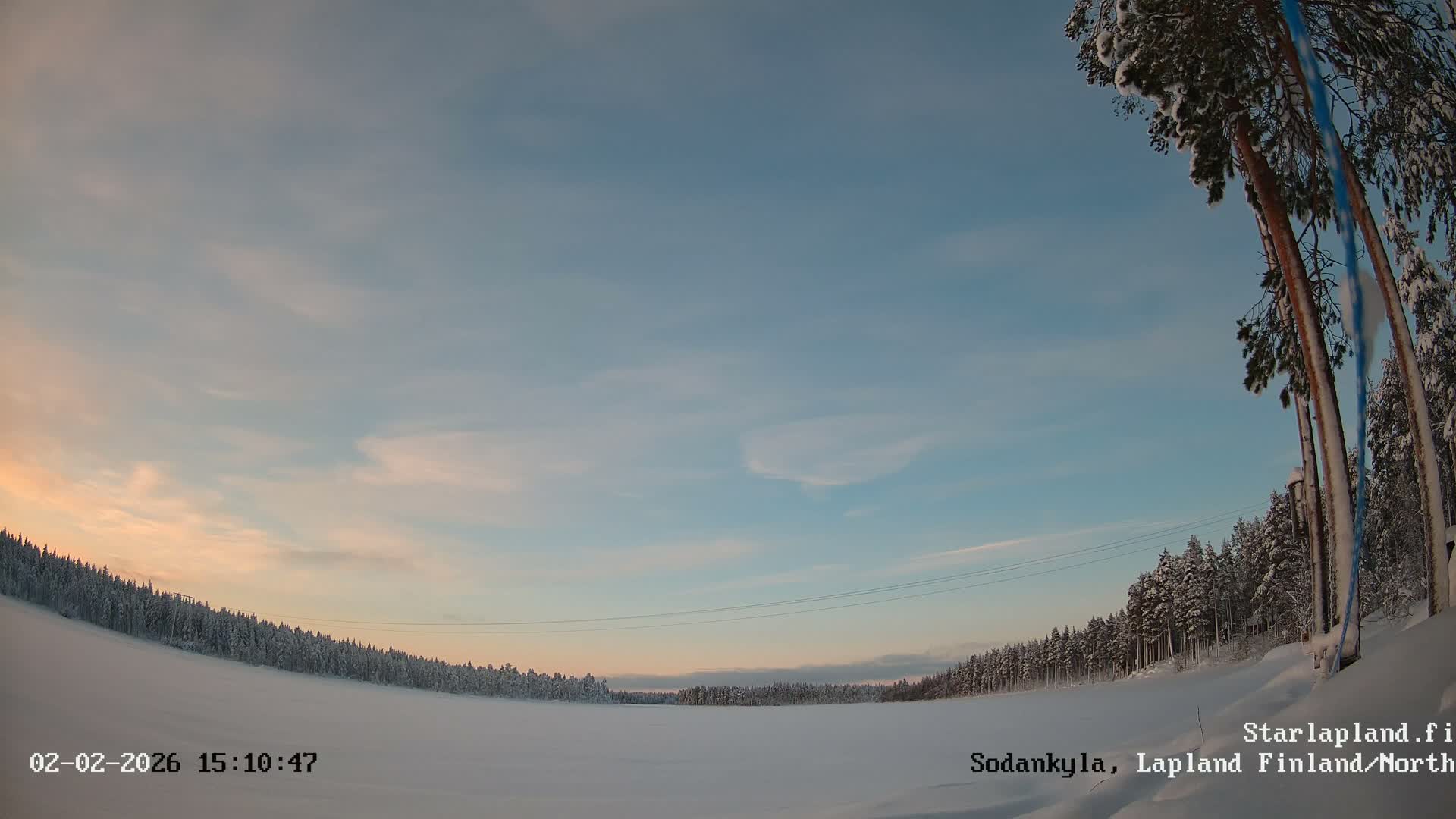 Sodankyla, Aurora Boreails/Northern Lights  Live Cam -  Sodankylä, Northern Lapland (Pohjois-Lappi), Lapland (Lappi),Finland