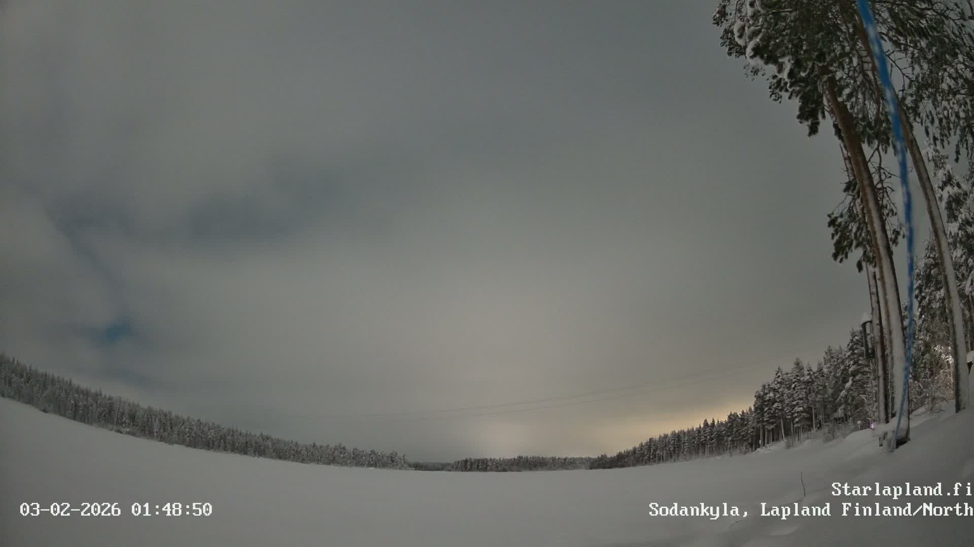 Sodankyla, Aurora Boreails/Northern Lights  Live Cam -  Sodankylä, Northern Lapland (Pohjois-Lappi), Lapland (Lappi),Finland