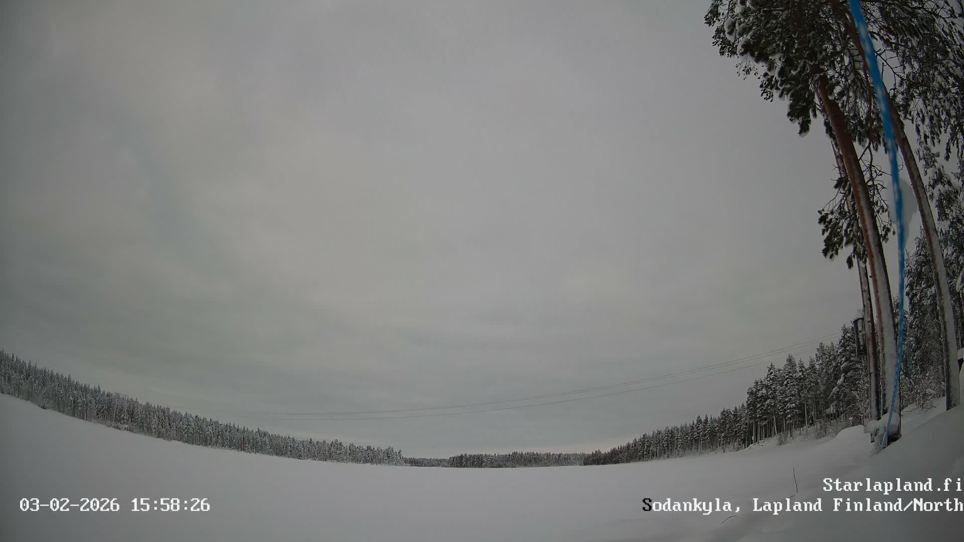 Sodankyla, Aurora Boreails/Northern Lights  Live Cam -  Sodankylä, Northern Lapland (Pohjois-Lappi), Lapland (Lappi),Finland