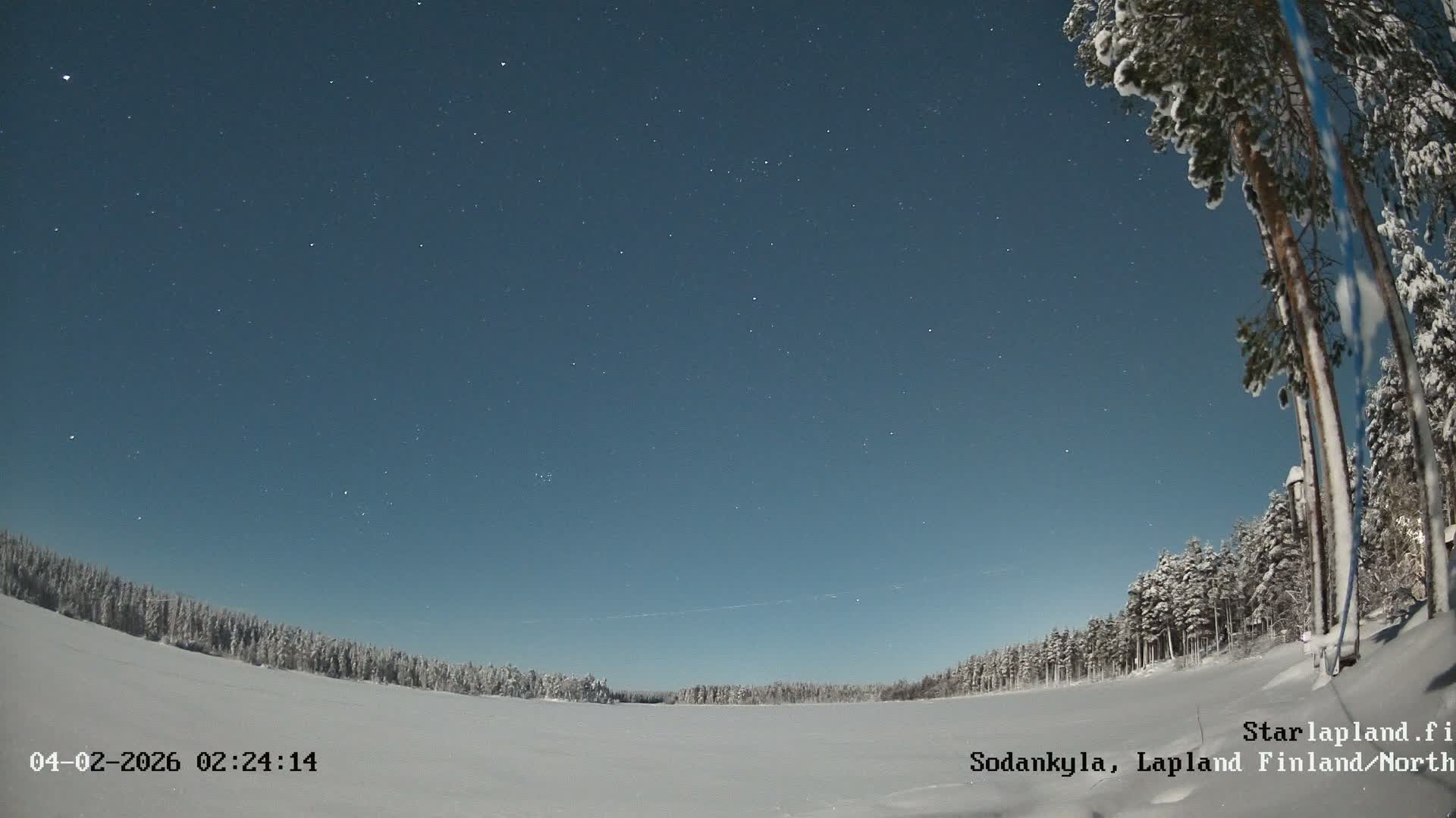 Sodankyla, Aurora Boreails/Northern Lights  Live Cam -  Sodankylä, Northern Lapland (Pohjois-Lappi), Lapland (Lappi),Finland