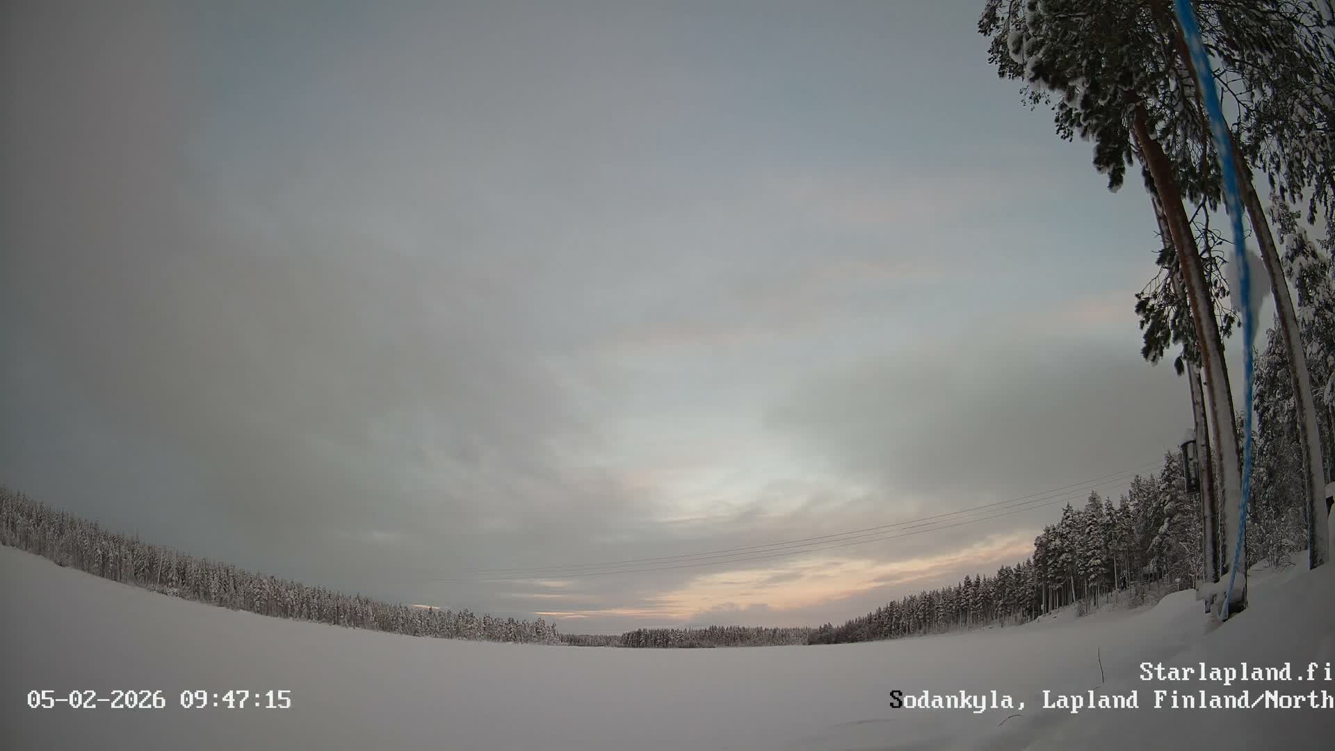 Sodankyla, Aurora Boreails/Northern Lights  Live Cam -  Sodankylä, Northern Lapland (Pohjois-Lappi), Lapland (Lappi),Finland