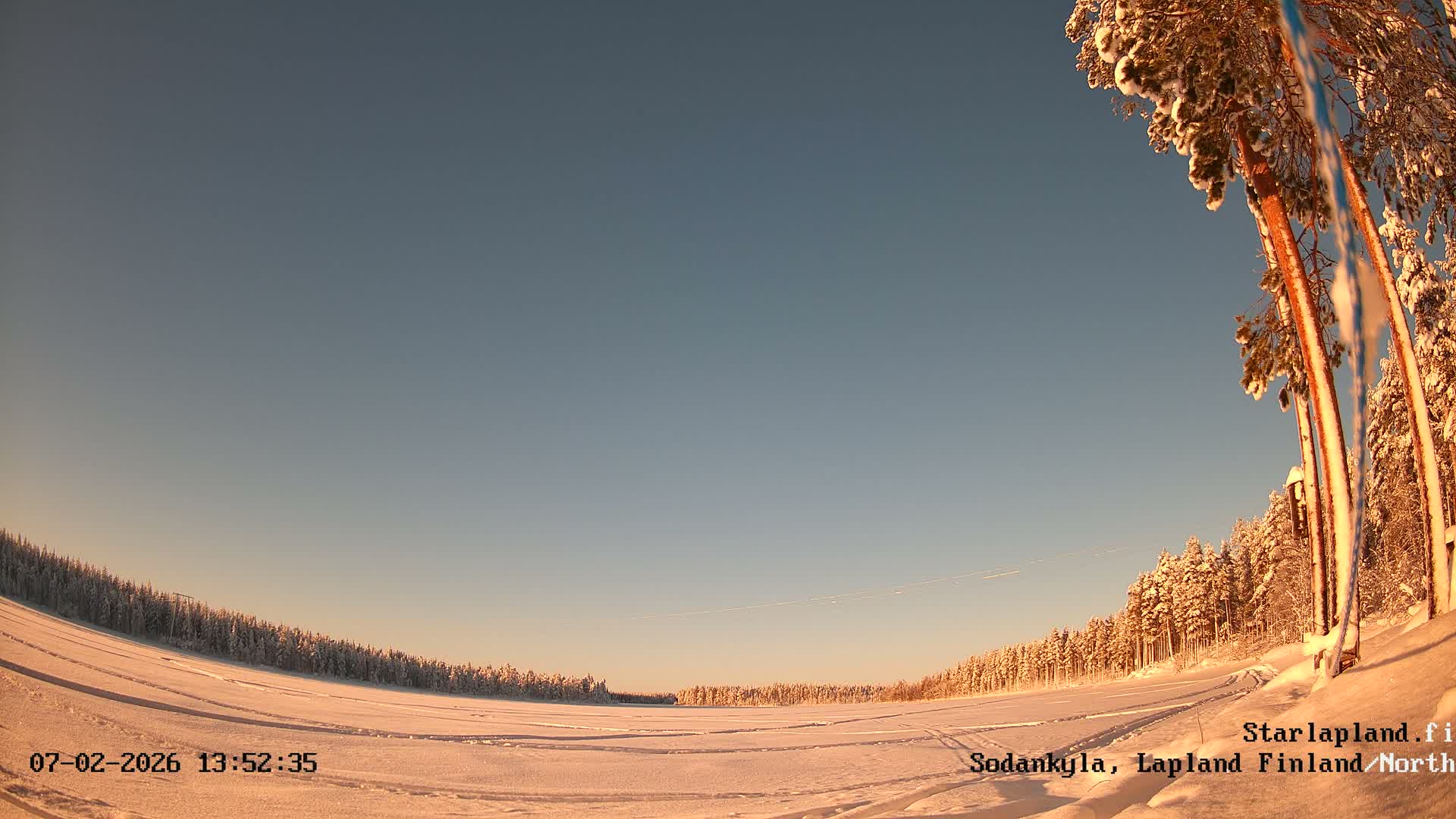 Sodankyla, Aurora Boreails/Northern Lights  Live Cam -  Sodankylä, Northern Lapland (Pohjois-Lappi), Lapland (Lappi),Finland