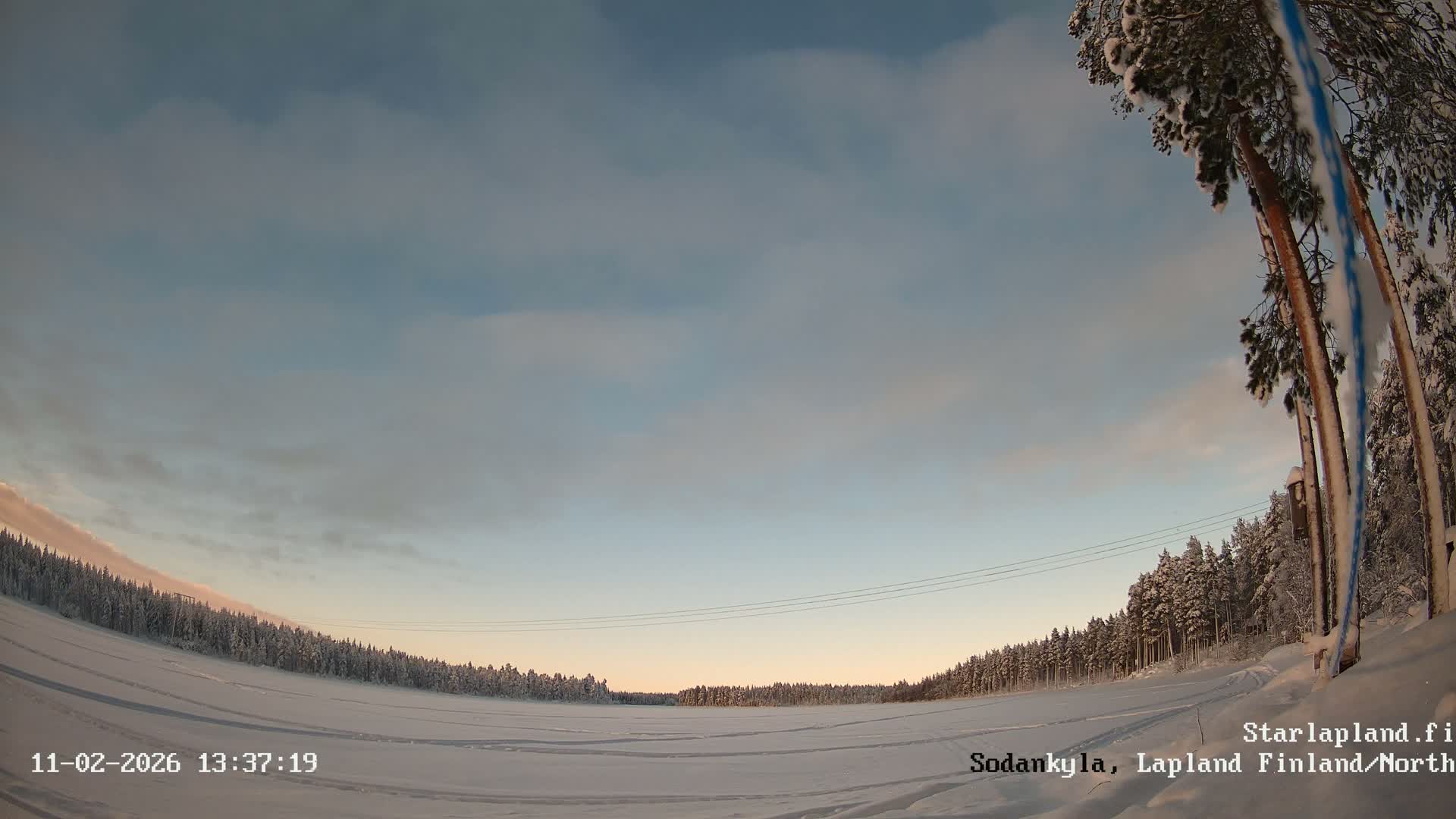 Sodankyla, Aurora Boreails/Northern Lights  Live Cam -  Sodankylä, Northern Lapland (Pohjois-Lappi), Lapland (Lappi),Finland