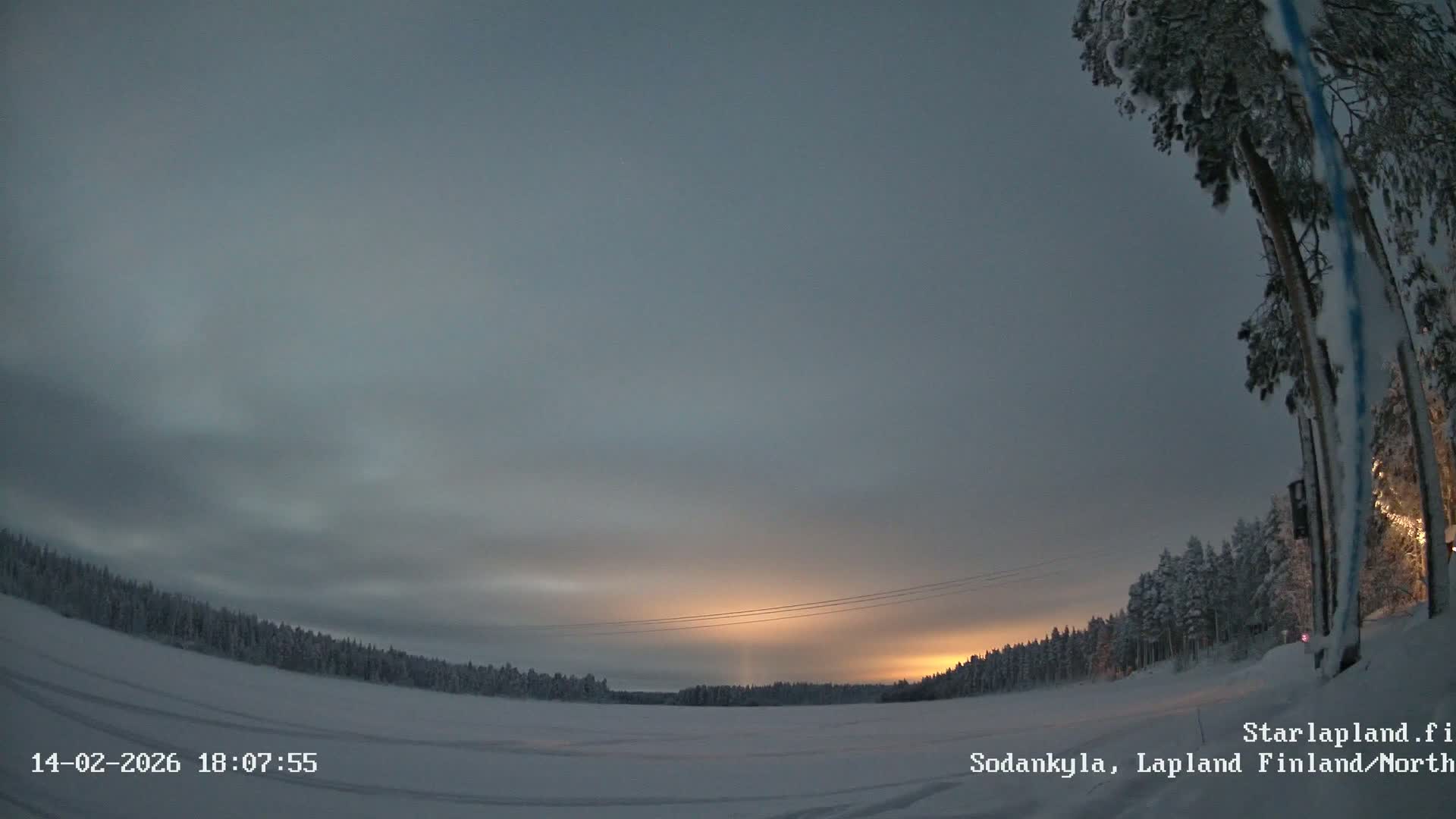 Sodankyla, Aurora Boreails/Northern Lights  Live Cam -  Sodankylä, Northern Lapland (Pohjois-Lappi), Lapland (Lappi),Finland